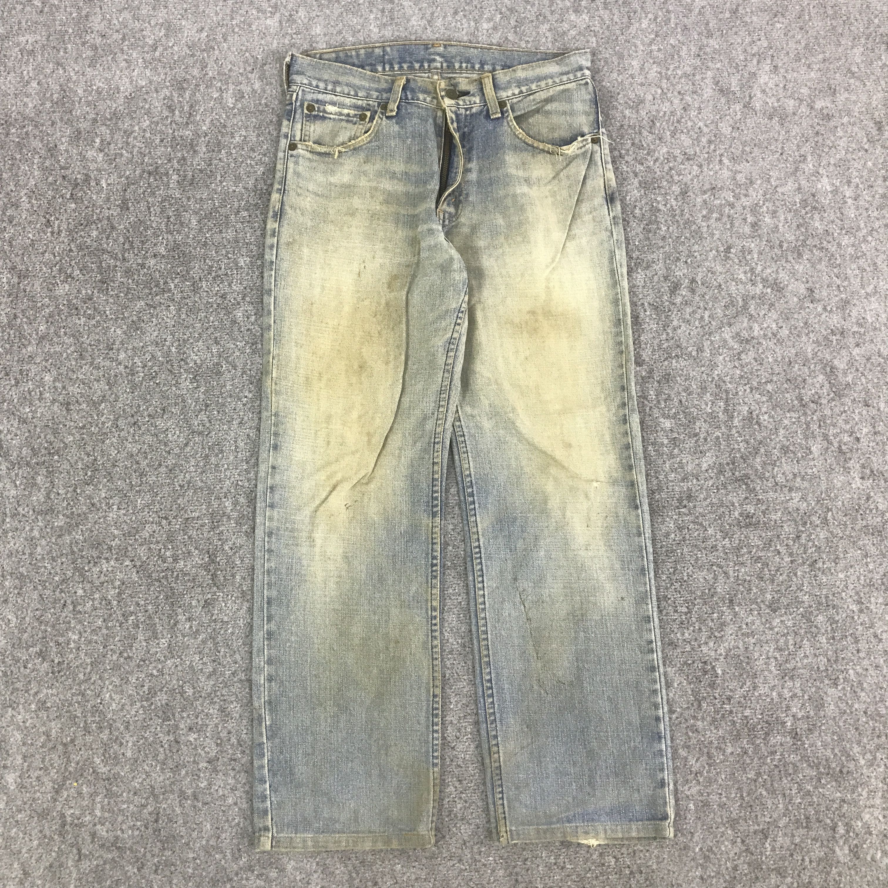 Levi's Vintage Clothing LEVI'S LIGHT WASH DENIM JEANS PANTS K129B8 Size US 30 / EU 46 - 1 Thumbnail