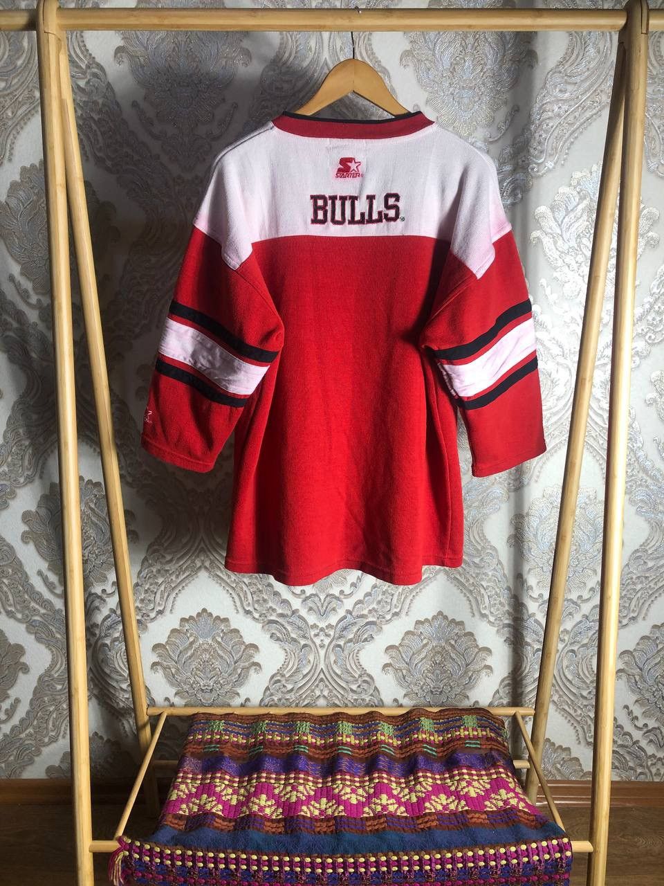 Starter VINTAGE STARTER CHICAGO BULLS RETRO NBA T-SHIRT Y2K 90s USA Size US XL / EU 56 / 4 - 7 Thumbnail
