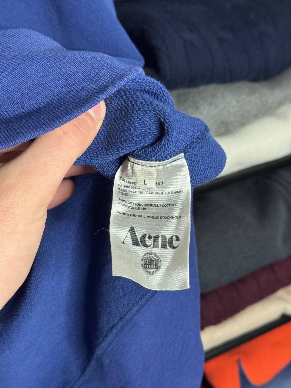 Acne Studios Vintage Very rare Sweatshirt Acne Studios Size US L / EU 52-54 / 3 - 17 Thumbnail