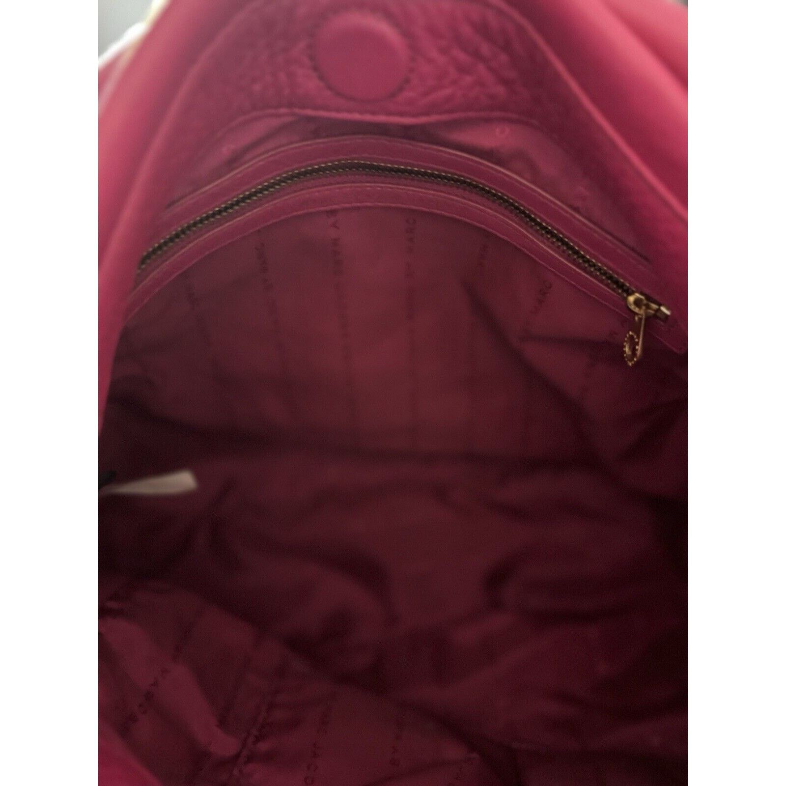 Marc Jacobs Marc Jacobs Classic Hillier Leather Hobo Bag Pink Dust bag Size ONE SIZE - 9 Thumbnail