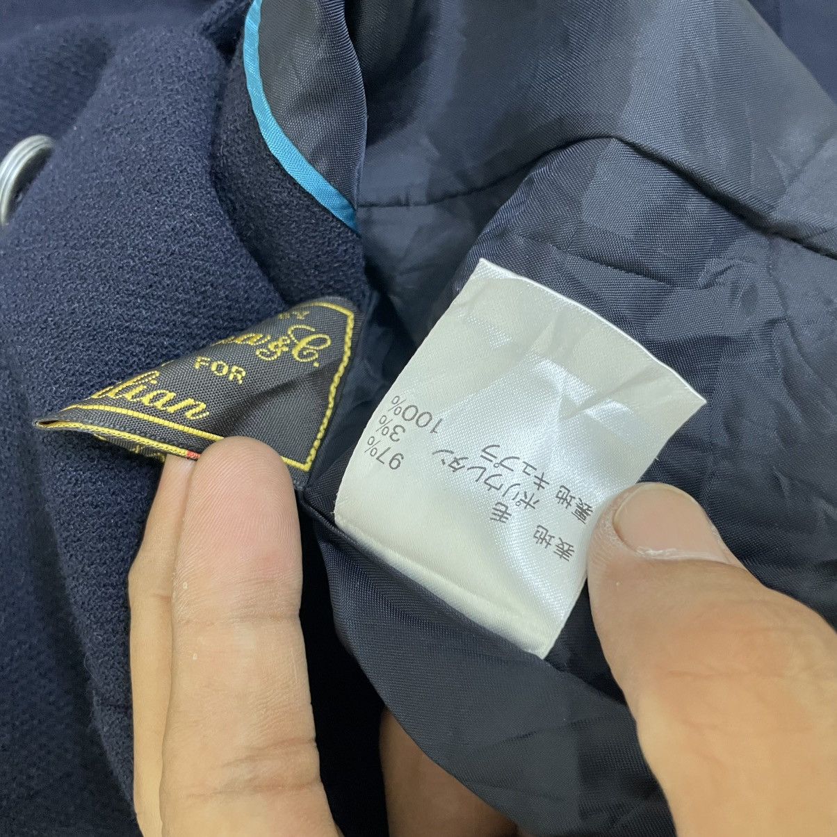 Designer × Loro Piana 💥Italian Designer Loro Piana Navy Blue Jacket Size M / US 6-8 / IT 42-44 - 7 Thumbnail