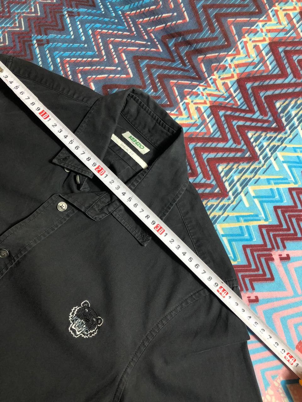 Kenzo × Vintage Kenzo Boke Flower Logo Men's Shirt Size US XS / EU 42 / 0 - 14 Thumbnail