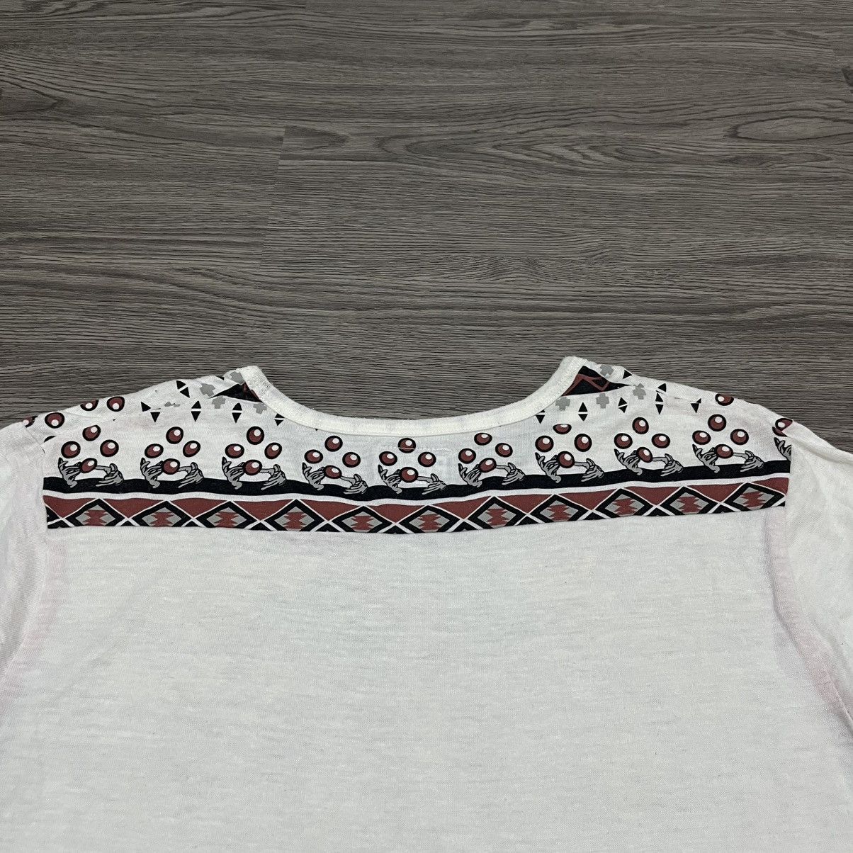 PPFM 2000s Tribal Geometric Pattern T-shirt Size US S / EU 44-46 / 1 - 5 Thumbnail