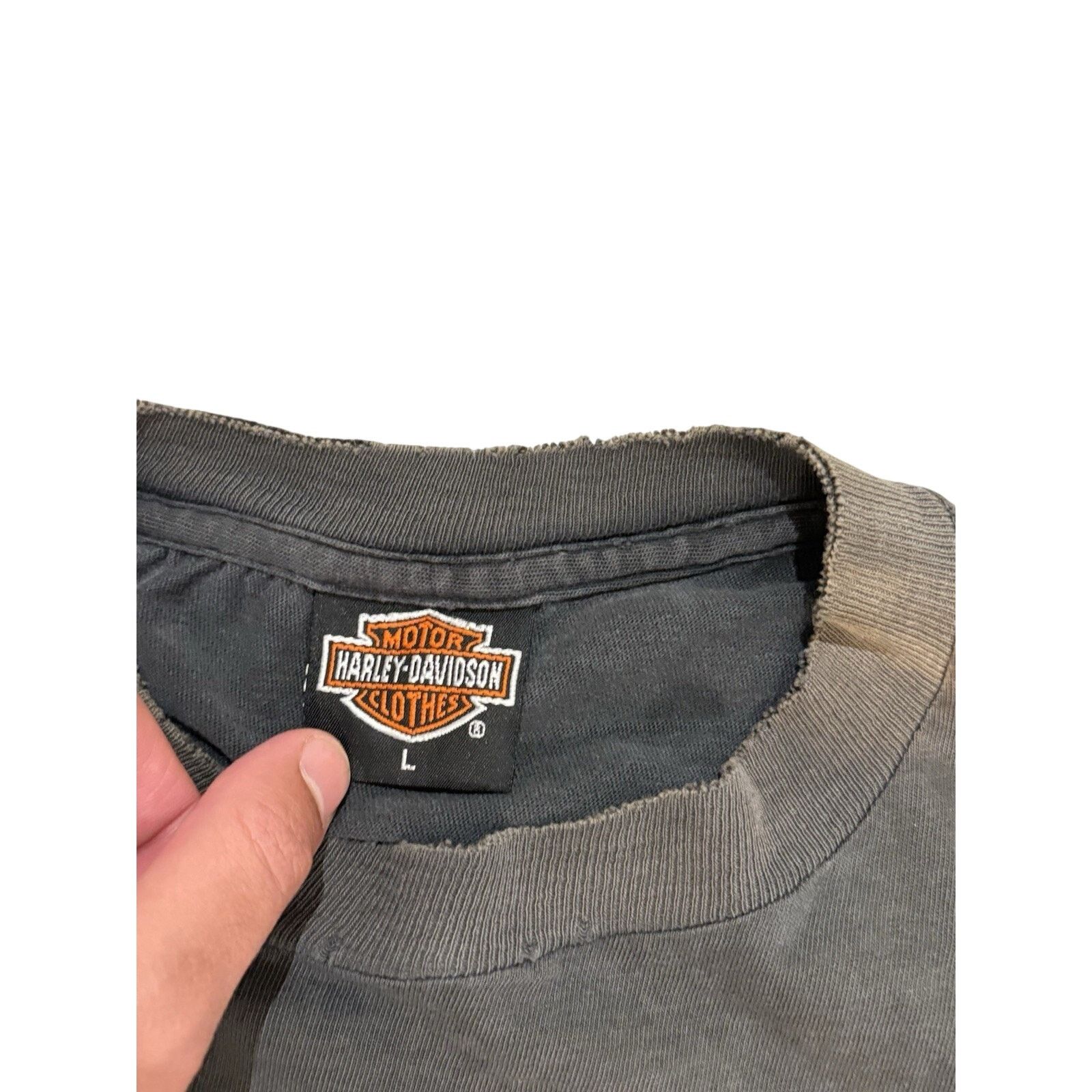 Harley Davidson Harley Davidson Eagle Soars Alone 1980s Single Stitch Size US L / EU 52-54 / 3 - 2 Thumbnail