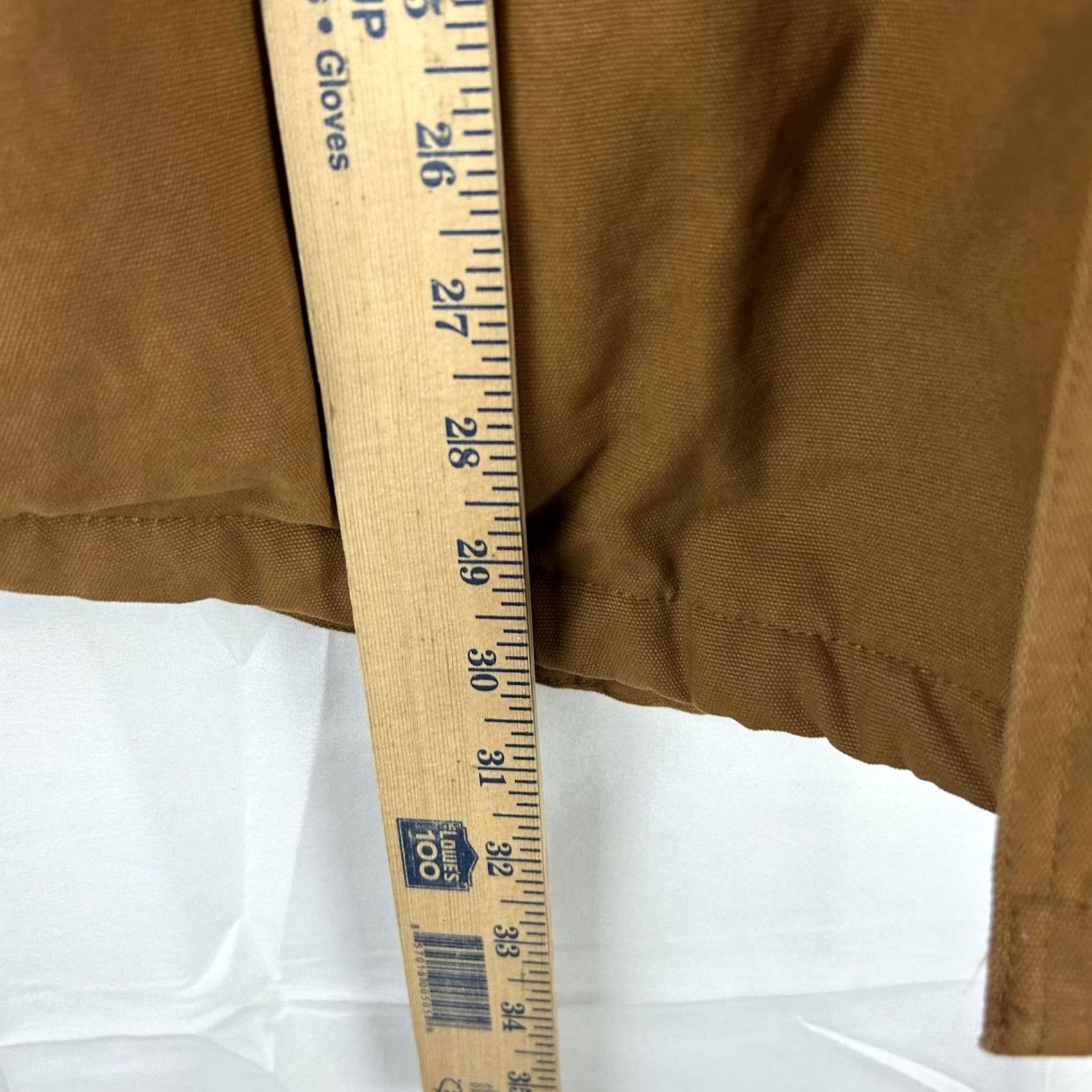 Vintage The American Outdoorsman Jacket Mens L Brown Canvas Fleece Lined Snap Front Size US L / EU 52-54 / 3 - 7 Thumbnail