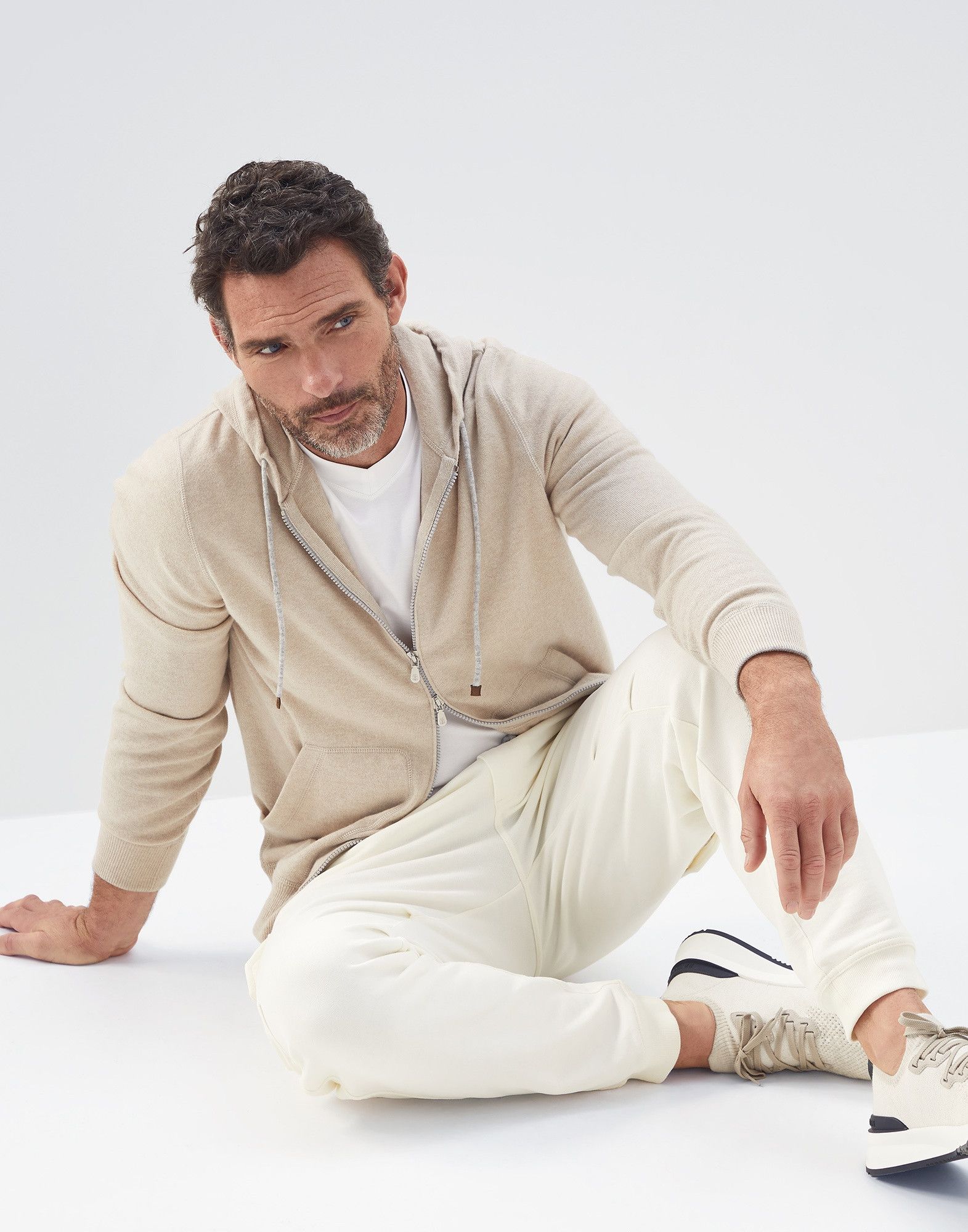 Brunello Cucinelli o1w1db10924 Pant in White Size US 28 / EU 44 - 4 Thumbnail