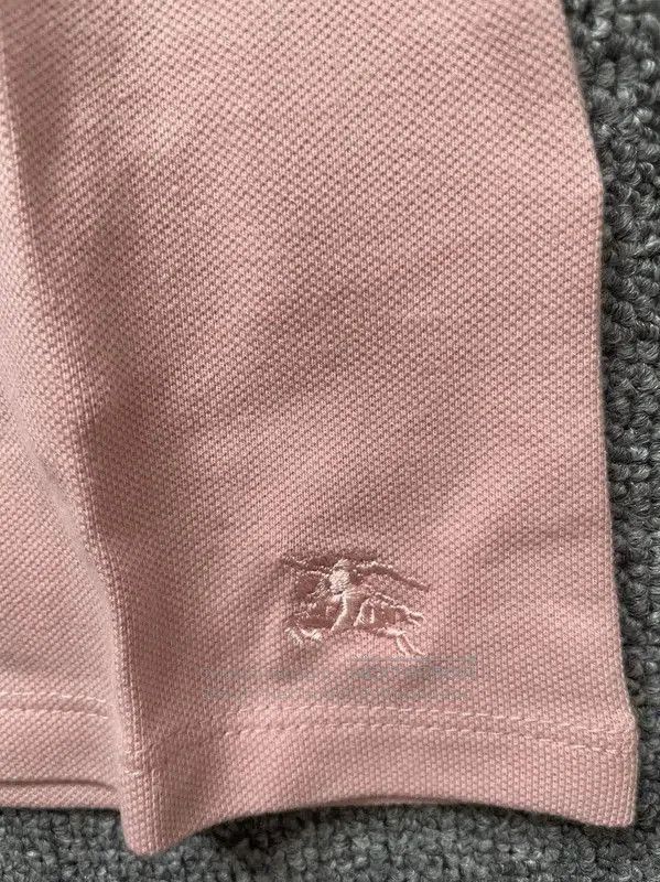 Burberry Burberry Pink Cotton Women's Polo Shirt. Size XS / US 0-2 / IT 36-38 - 6 Thumbnail