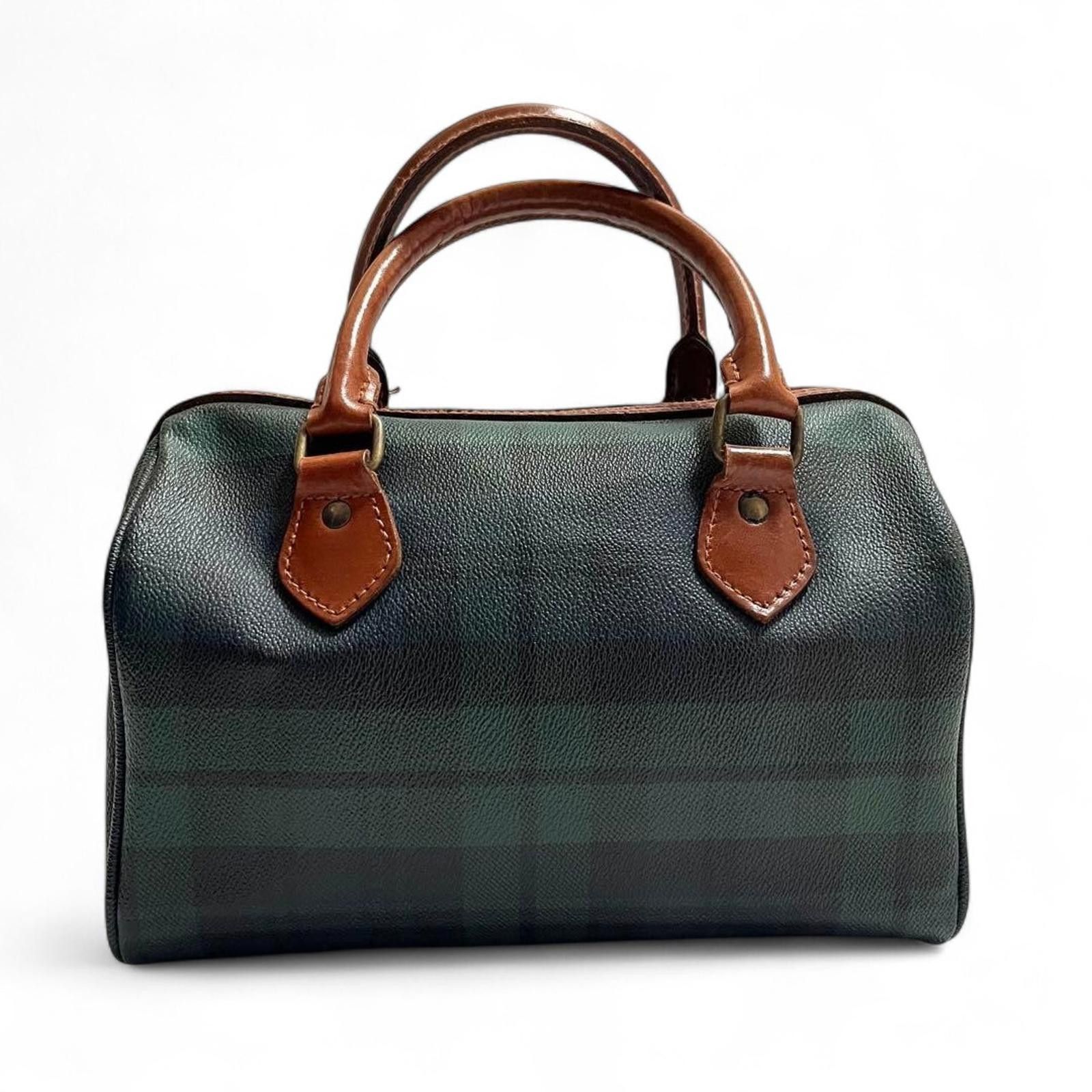 Polo Ralph Lauren Polo Ralph Lauren - Classic Tartan Leather Handle Handbag Size ONE SIZE - 3 Thumbnail