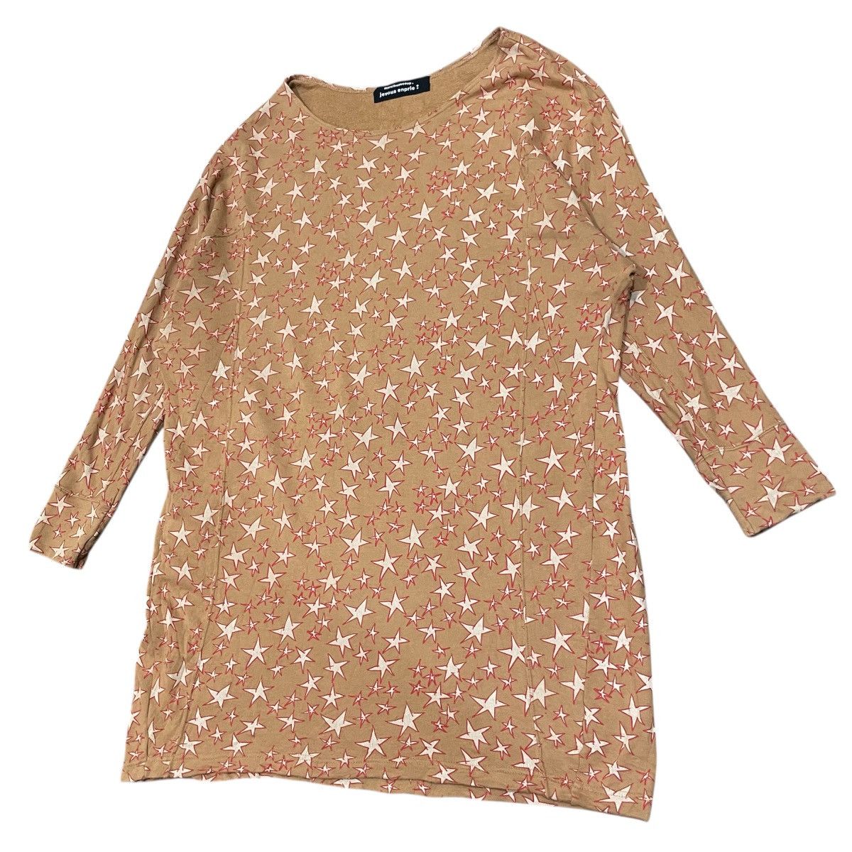 mercibeaucoup Mercibeaucoup Jevous Enprie Star Print Oversized Long Sleeve Size L / US 10 / IT 46 - 3 Thumbnail