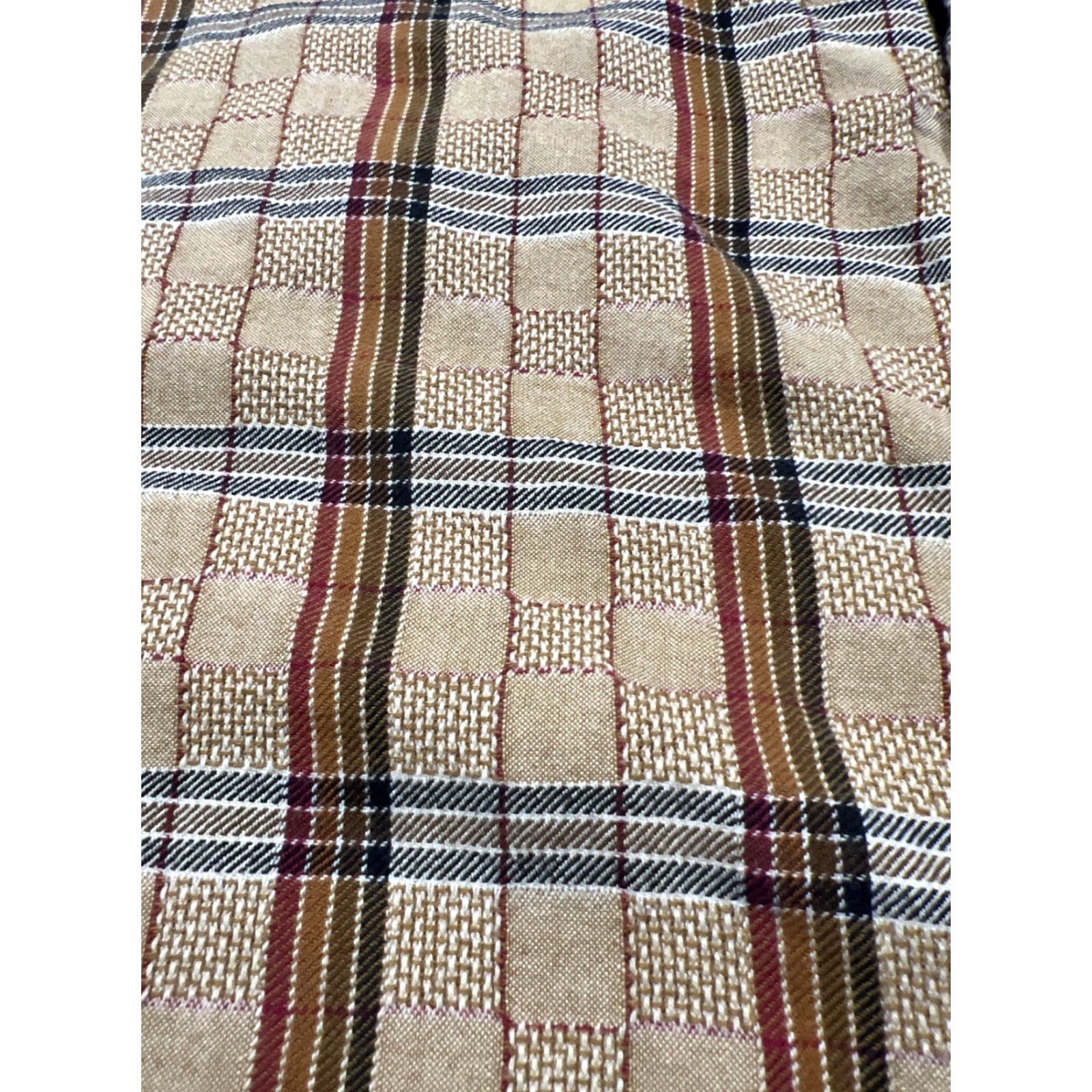 The Territory Ahead Territory Ahead Shirt Mens L Beige Long Sleeve Plaid Classic Preppy Size US L / EU 52-54 / 3 - 7 Thumbnail