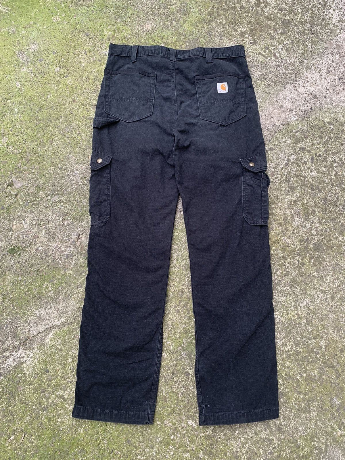 Vintage Carhartt Cargo Work Pants Distressed