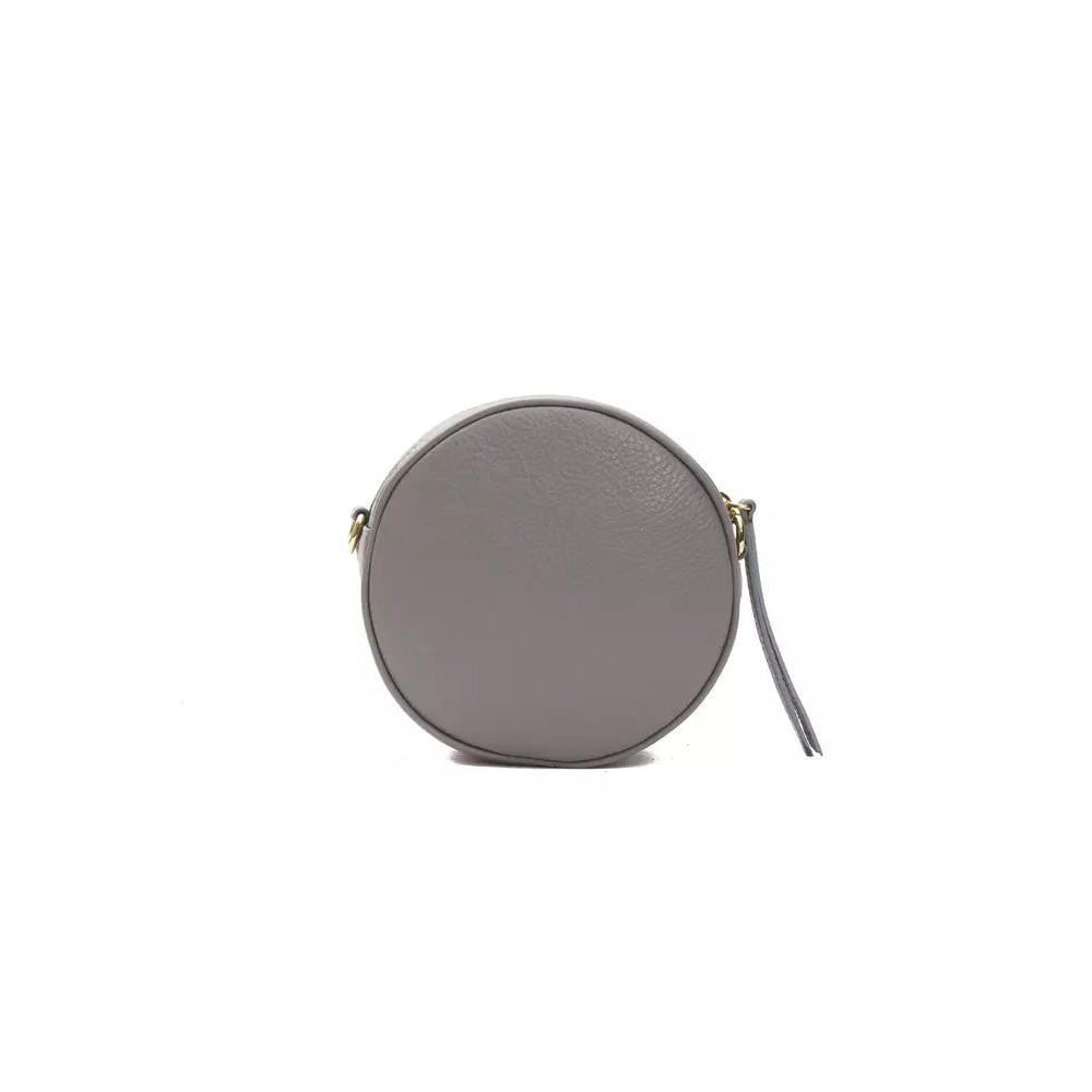Other Pompei Donatella Gray Leather Crossbody Bag Size ONE SIZE - 3 Thumbnail