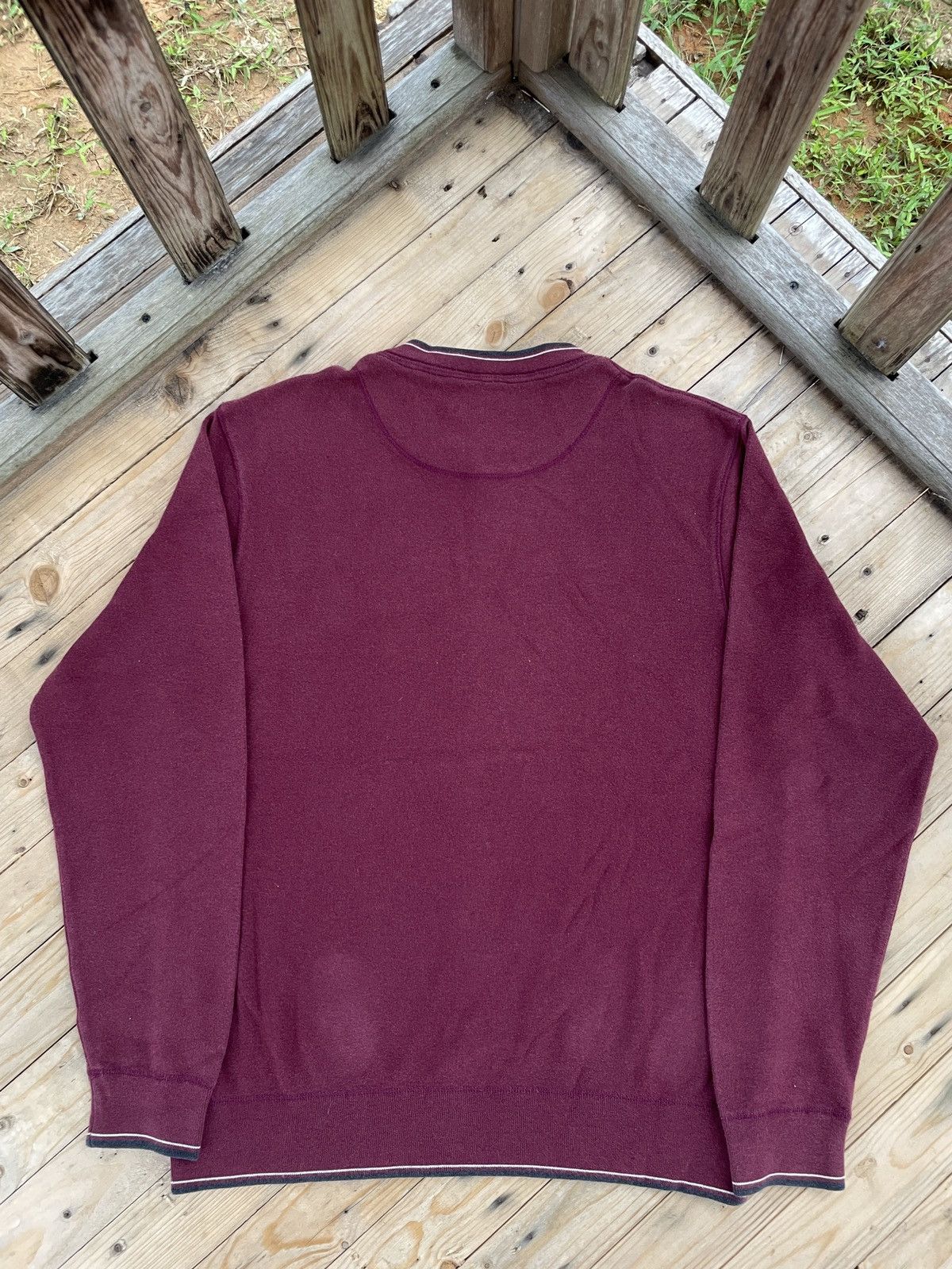Burberry × Designer Burberry London Big Logo Maroon Size US L / EU 52-54 / 3 - 8 Thumbnail