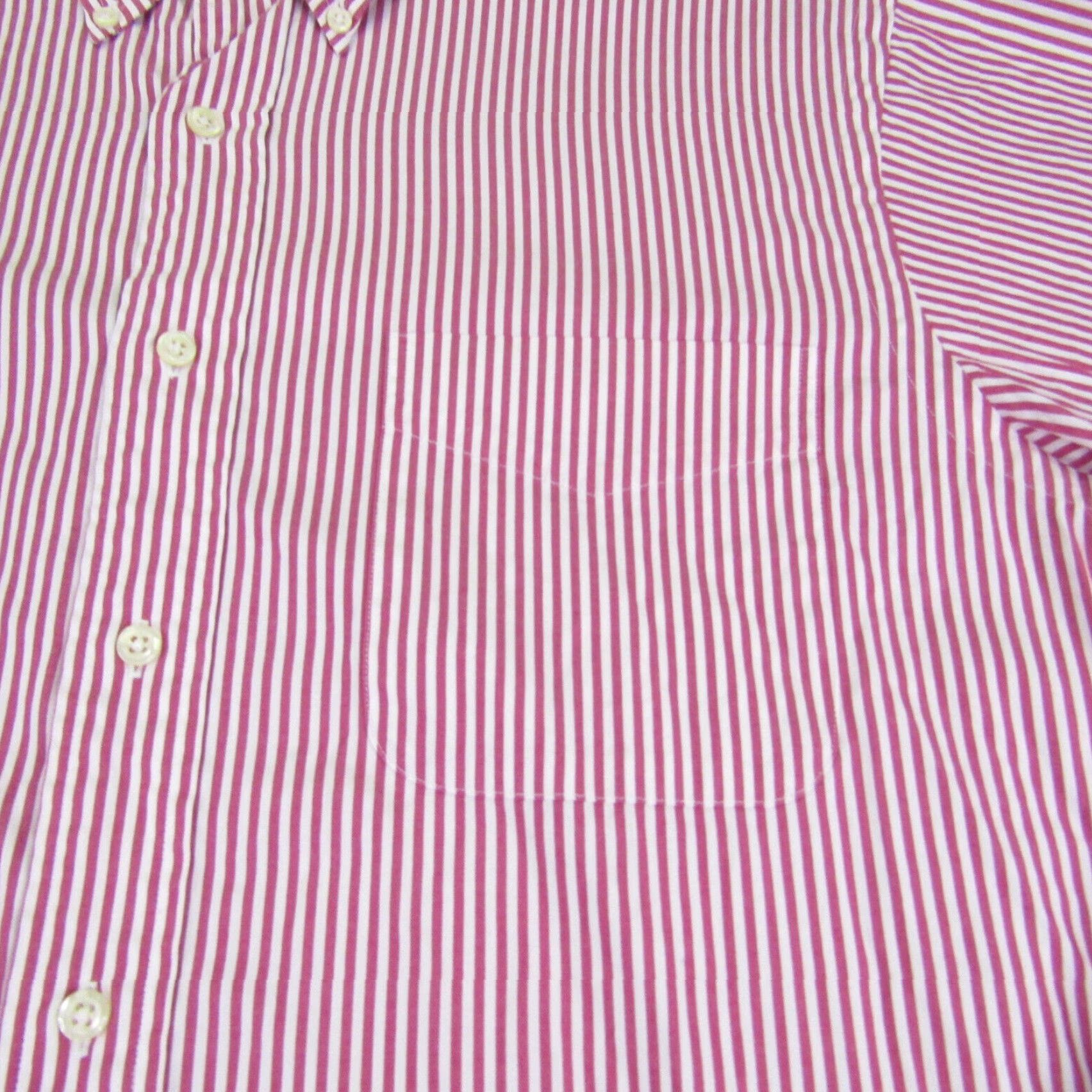 Ralph Lauren VINTAGE Ralph Lauren Shirt Mens L Red White Stripes Button-Up Casual 16.5 Pattern Striped Size US L / EU 52-54 / 3 - 3 Thumbnail