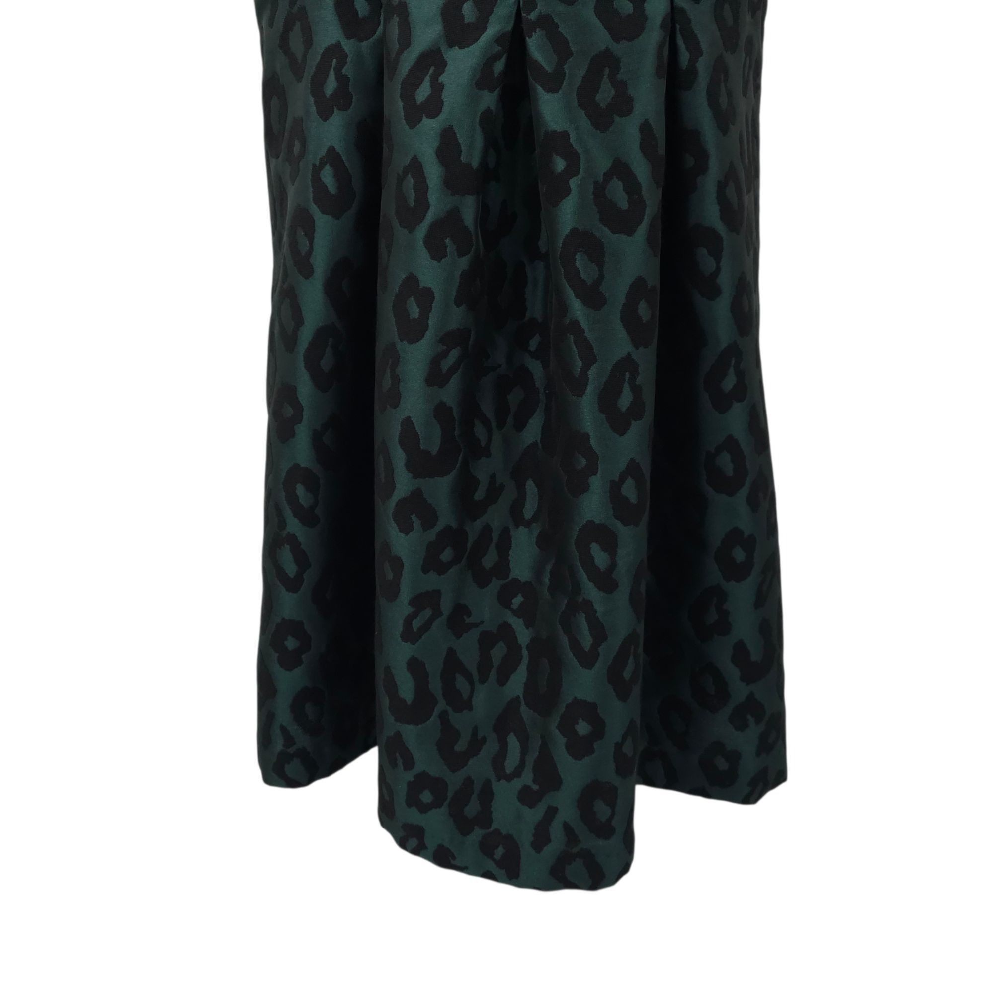 Loft Ann Taylor Loft Leopard Print Jacquard Fit & Flare Dress 4 Size S / US 4 / IT 40 - 13 Thumbnail