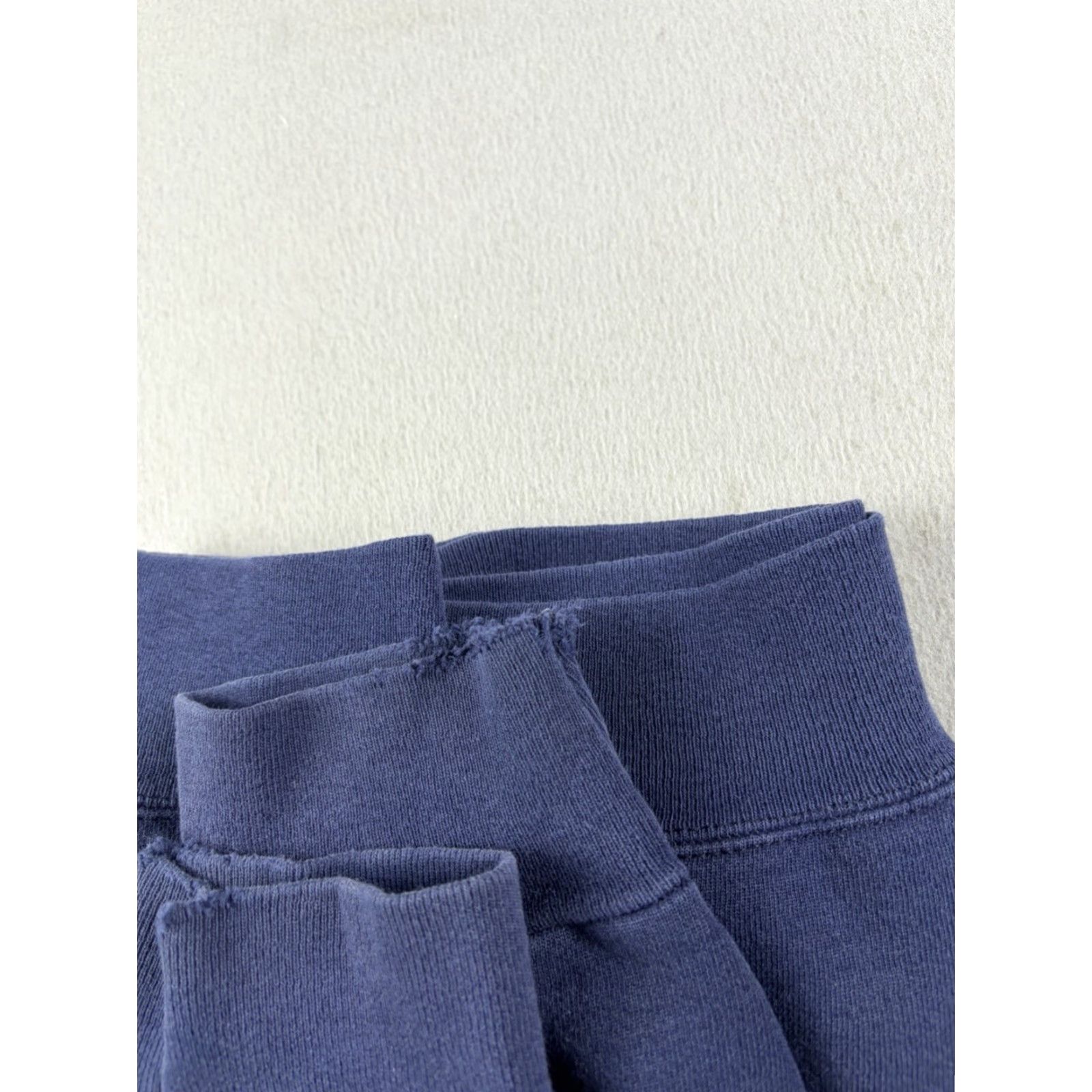 Vintage VINTAGE Woolrich Sweatshirt XL Blue 90s Pullover Men Cotton Fleece Logo Outdoors Camping Canoe Outfitters Days Size US XL / EU 56 / 4 - 4 Thumbnail