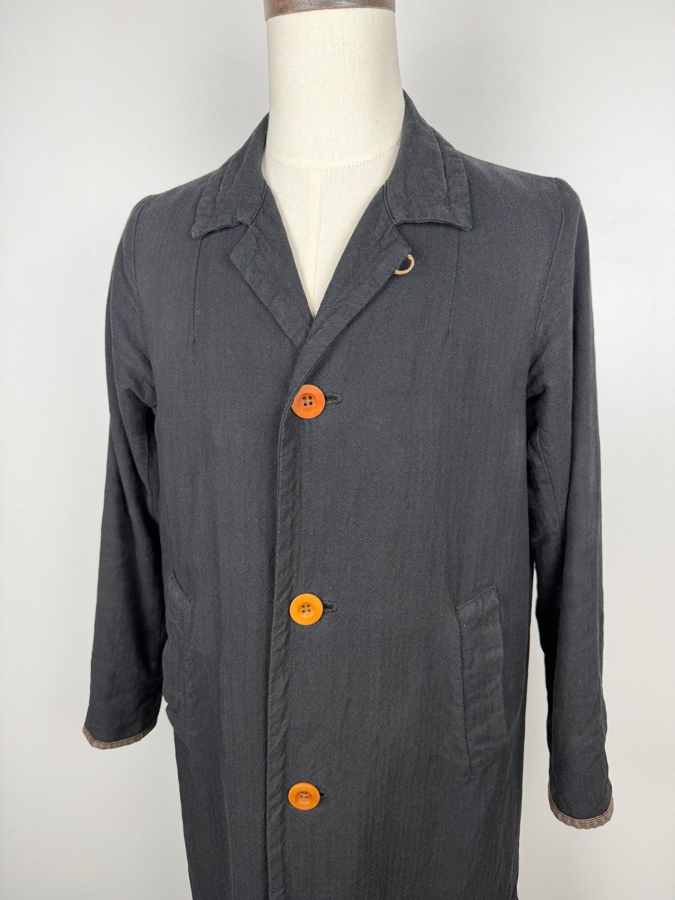 Visvim FW14 SPOT Mies Coat (Cotton/Wool) Size US M / EU 48-50 / 2 - 3 Thumbnail
