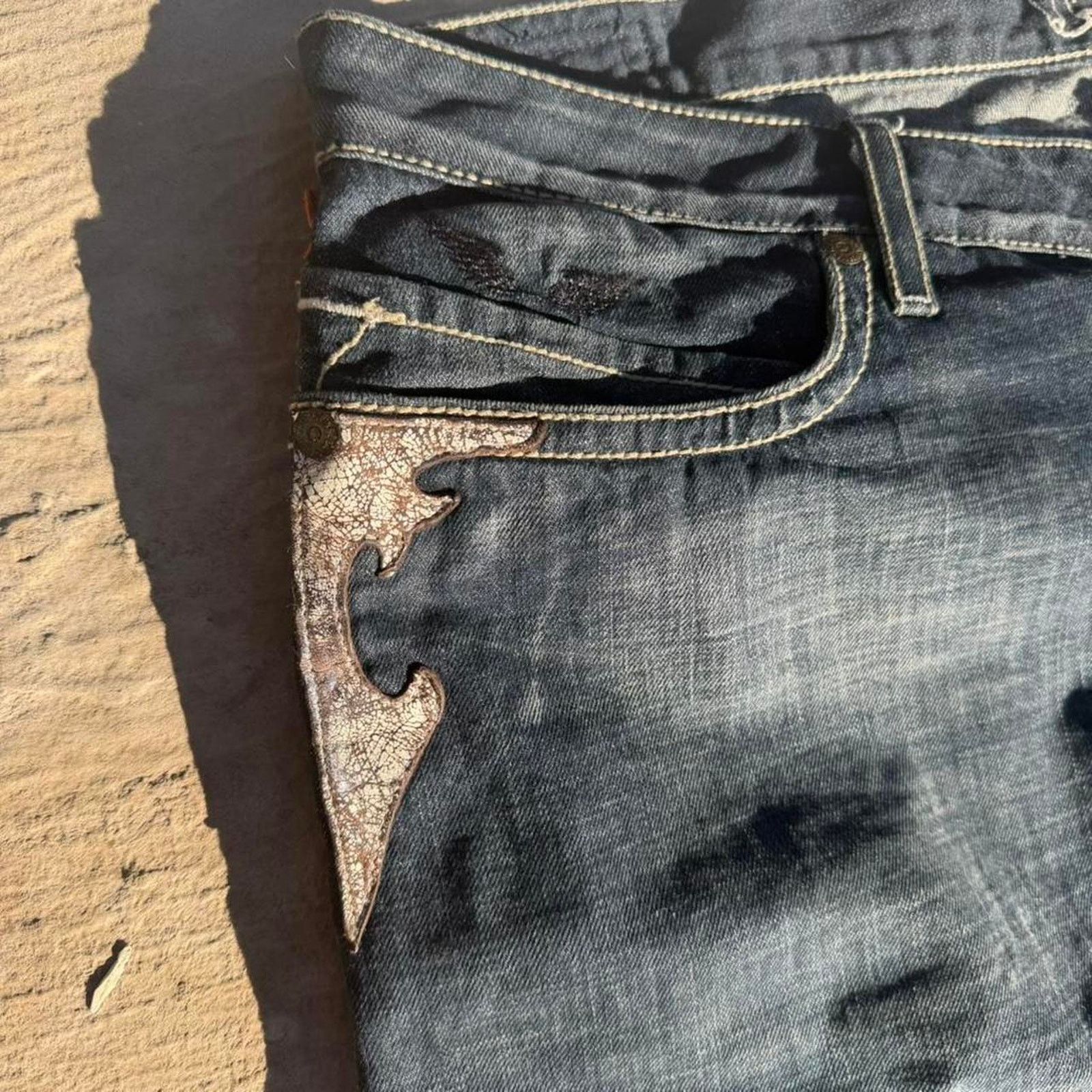 True Religion Baggy double wing robin jeans Size US 44 / EU 60 - 5 Thumbnail