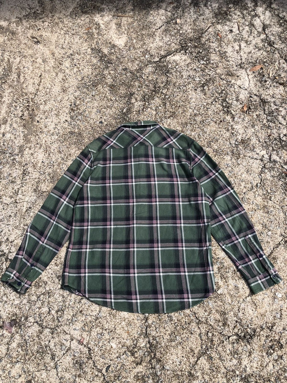 Vintage × Zara Zara Double Pocket Plaid Relaxed Fit Flannel Size US L / EU 52-54 / 3 - 9 Thumbnail
