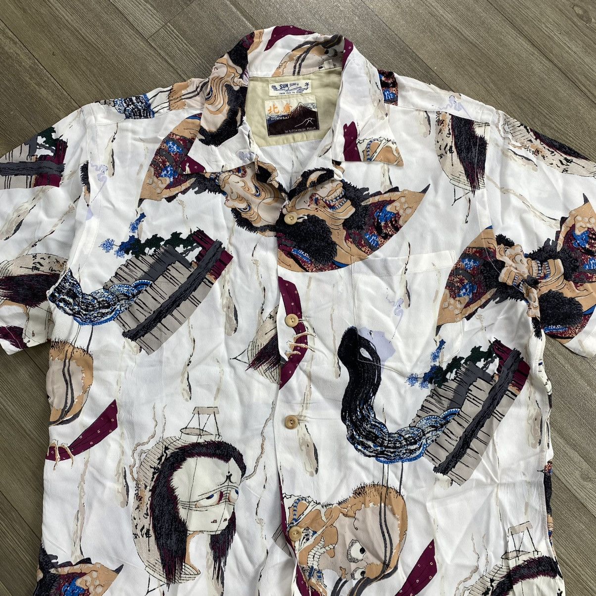 Sun Surf Vintage Sun Surf Hokusai Hawaiian Shirt Toyo Enterprise Size US L / EU 52-54 / 3 - 2 Thumbnail