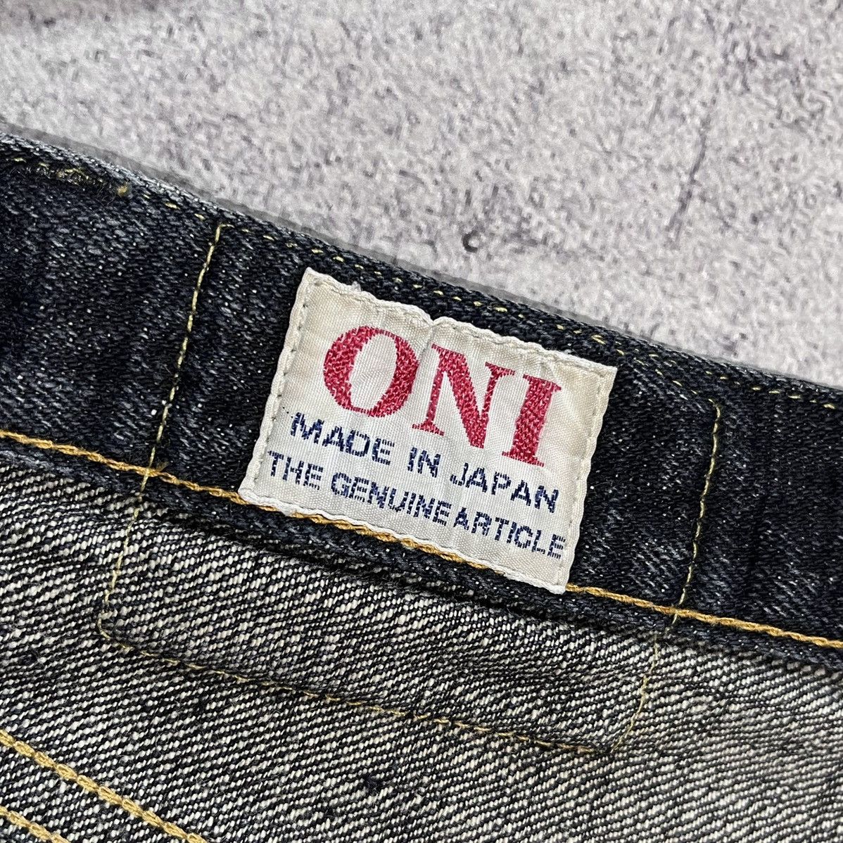 Oni ONI Denim Selvedge Jeans Indigo ONI-902-AIZUMI Made Japan 29 Size US 29 - 10 Thumbnail