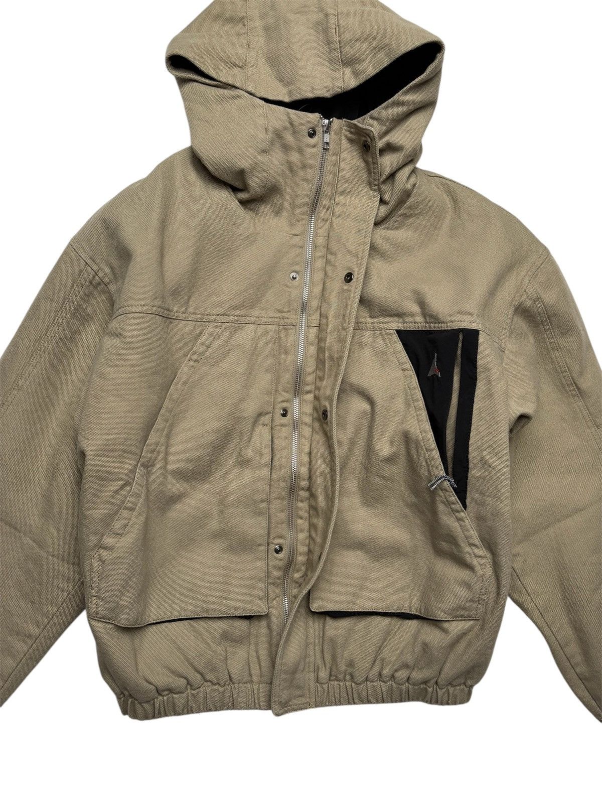 ROA ROA Taupe Canvas Cotton Workwear Jacket Size US S / EU 44-46 / 1 - 7 Thumbnail