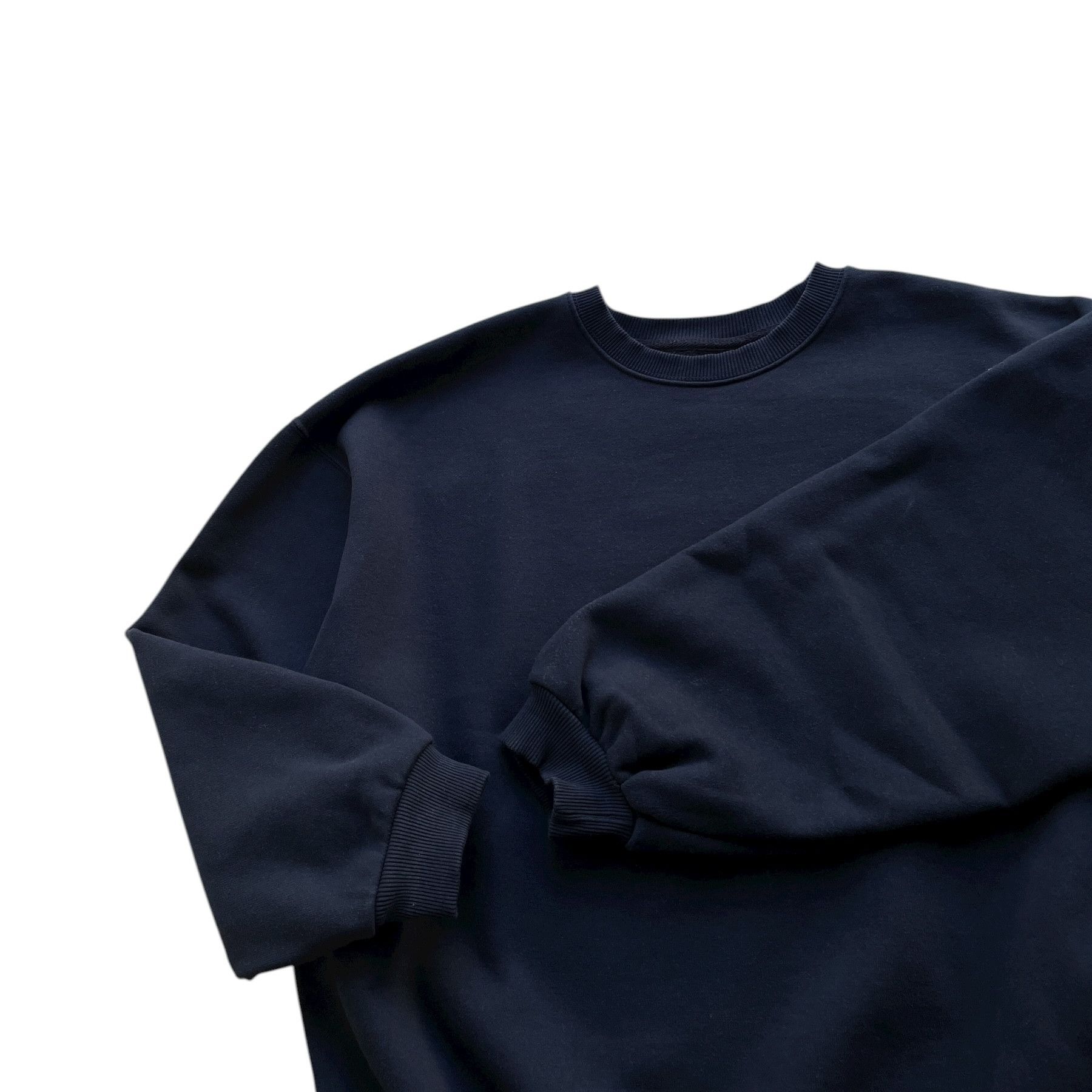 Japanese Brand Oversized premium blank boxy skater hiphop sweatshirt Size US L / EU 52-54 / 3 - 8 Thumbnail