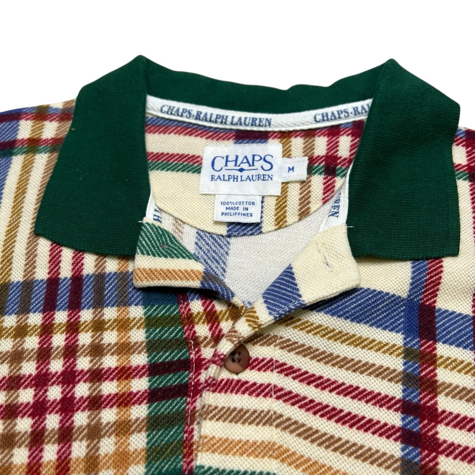 Polo Ralph Lauren Vintage Chaps Ralph Lauren Polo Shirt Men’s M Plaid Y2K Size US M / EU 48-50 / 2 - 4 Thumbnail