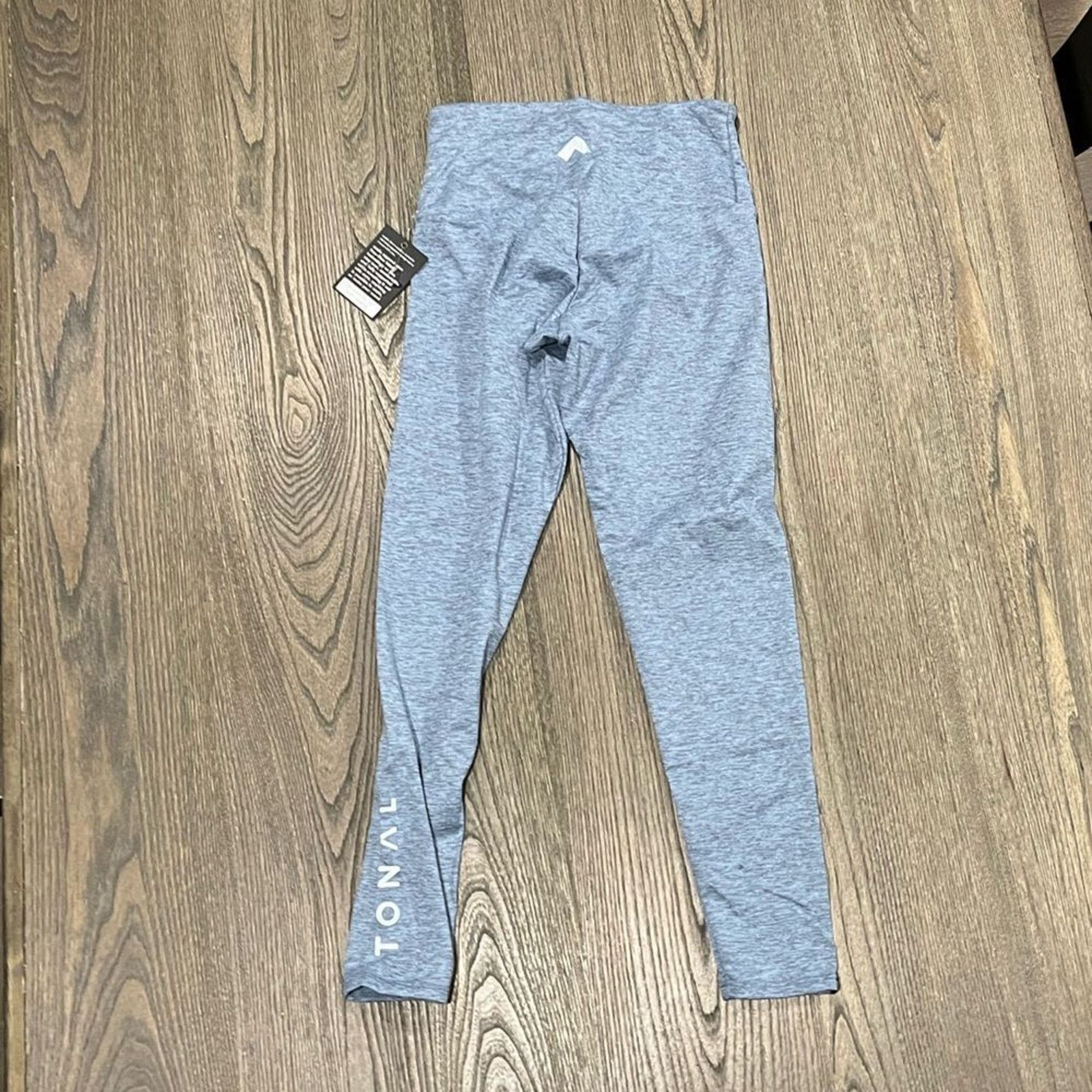 Vintage NWT Tonal Onzie Luxe Leggings Heathered Blue Size XS Size 24" / US 00 / IT 34 - 8 Thumbnail