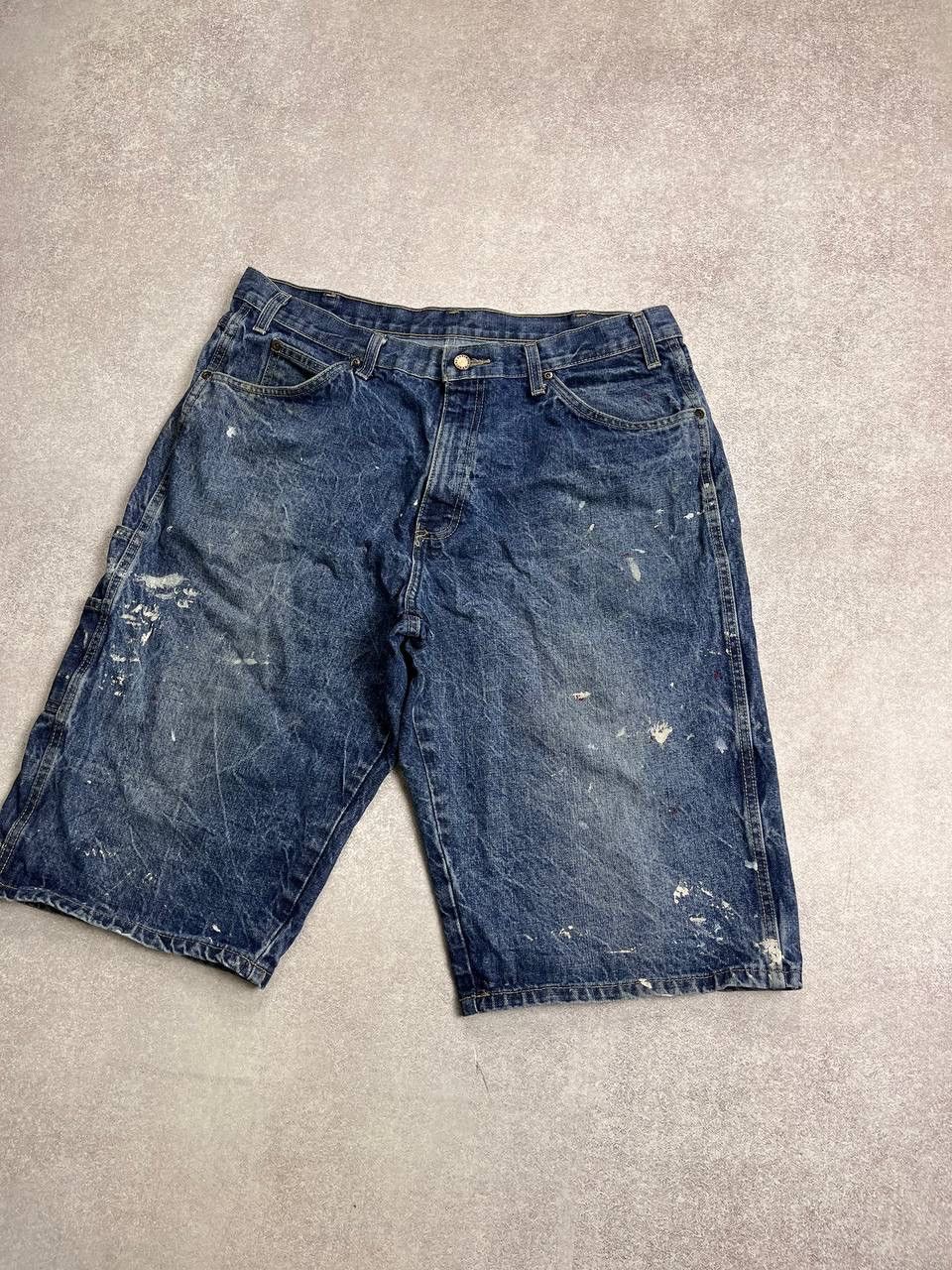 Dickies × Vintage Vintage Dickes Cargo Destroyed Shorts Jorts 35 Size US 35 - 3 Thumbnail