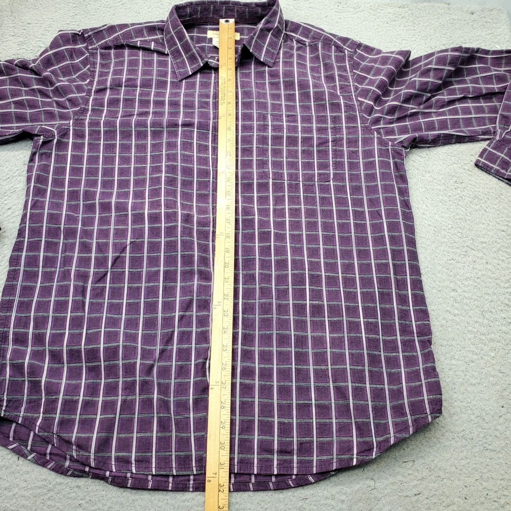 The Territory Ahead Territory Ahead Shirt Mens XL Multi Plaid Regular Button-Up Long Sleeve EUC Size US XL / EU 56 / 4 - 3 Thumbnail