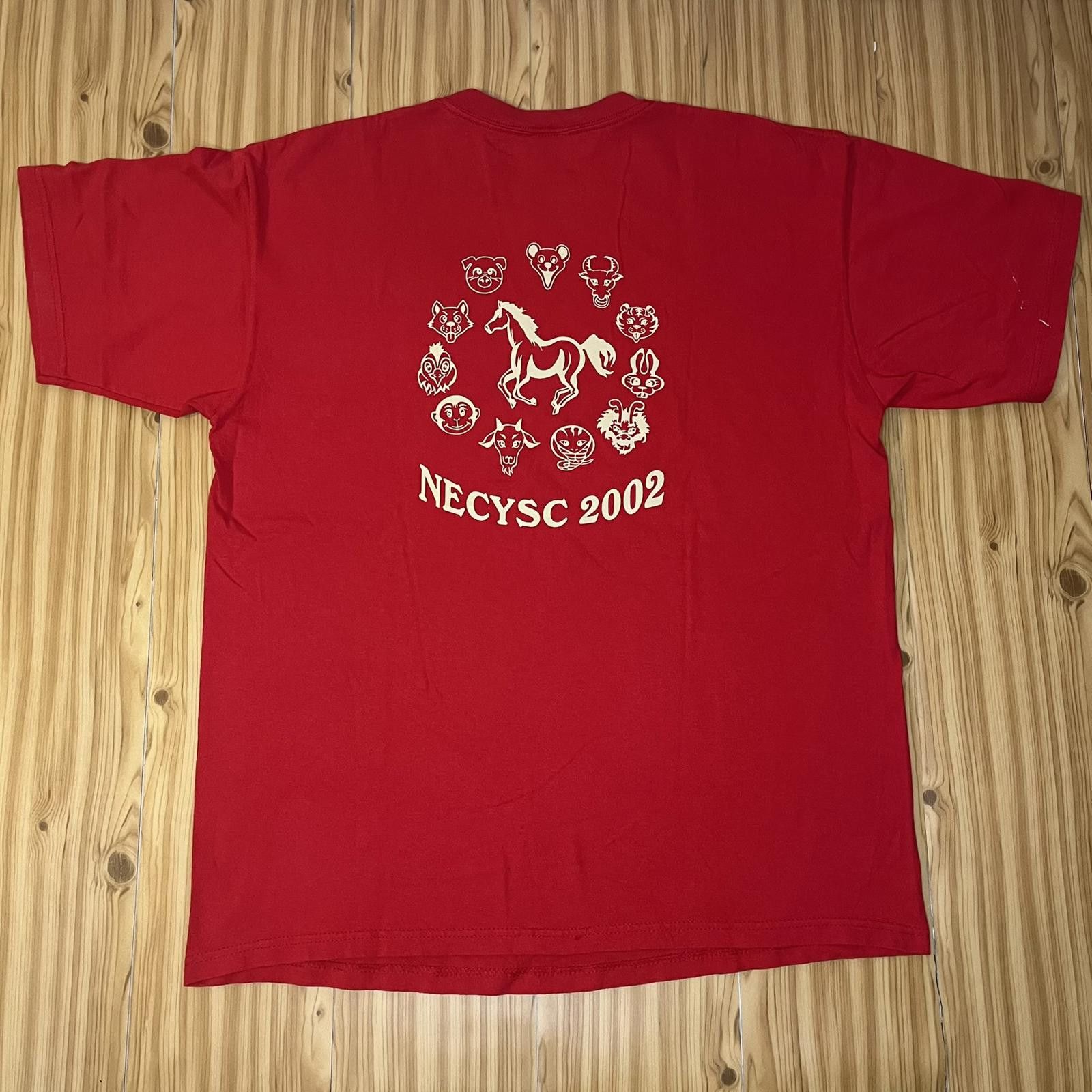 Anvil 2002 NECYSC Red Horse Tee – Size L Size US L / EU 52-54 / 3 - 1 Thumbnail
