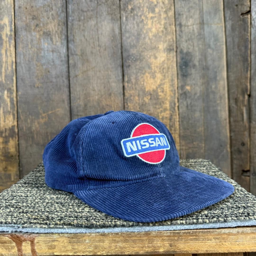 Nissan Vintage Nissan Corduroy Hat Size ONE SIZE - 1 Thumbnail