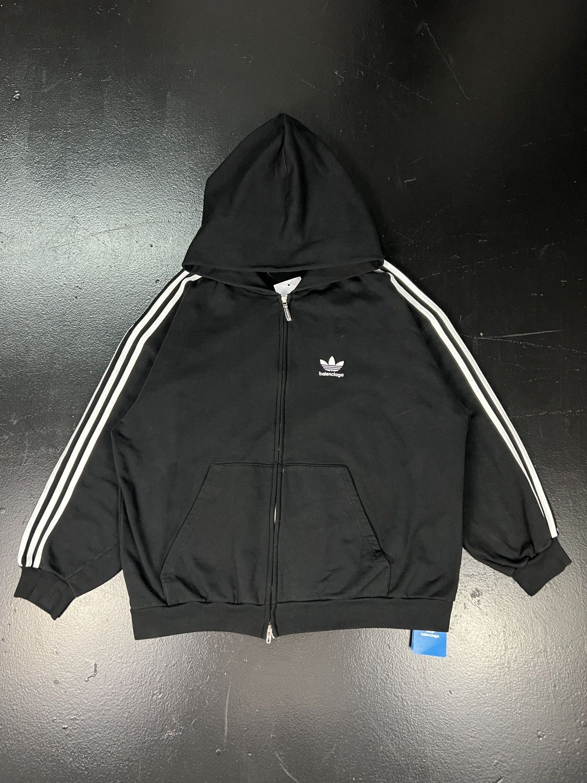 balenciaga adidas ジップフーディー Kids - balenciaga / adidas zip-up hoodie