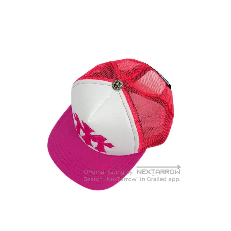 Chrome Hearts CHROME HEARTS Size OS Pink three-cross cap Size ONE SIZE - 2 Thumbnail