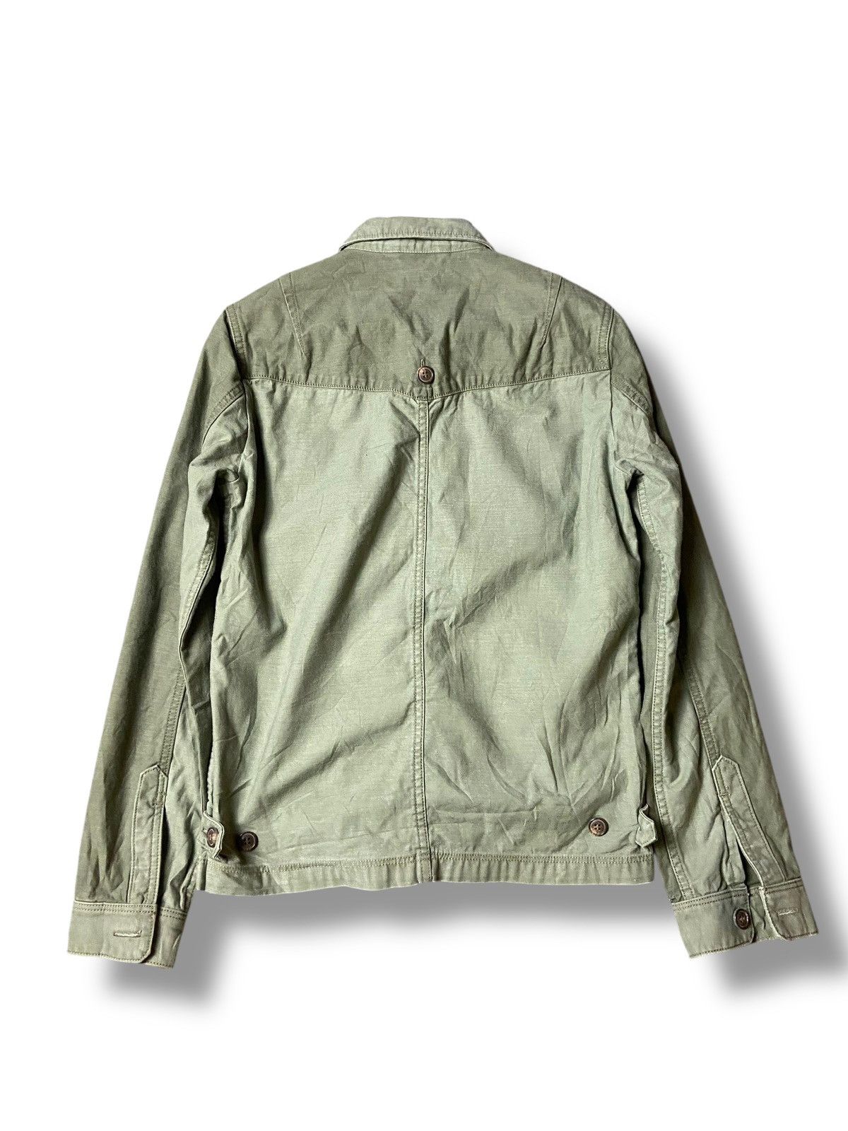 Japanese Brand × Vintage BERNABEU Brand Military Style Jacket (126) Size US M / EU 48-50 / 2 - 2 Thumbnail