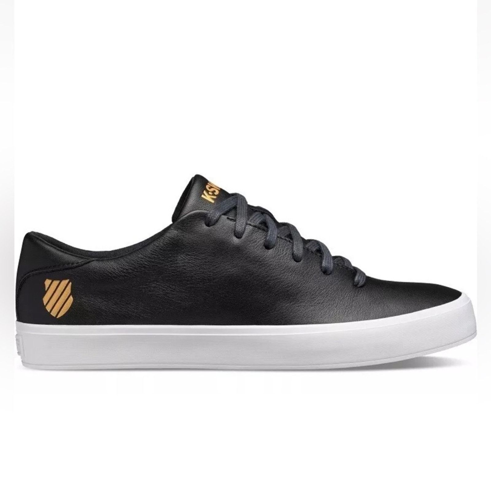 K-Swiss K-Swiss Men’s Court Pro Startup Low Risk Ortholite Black NWT Size US 11 / EU 44 - 1 Thumbnail