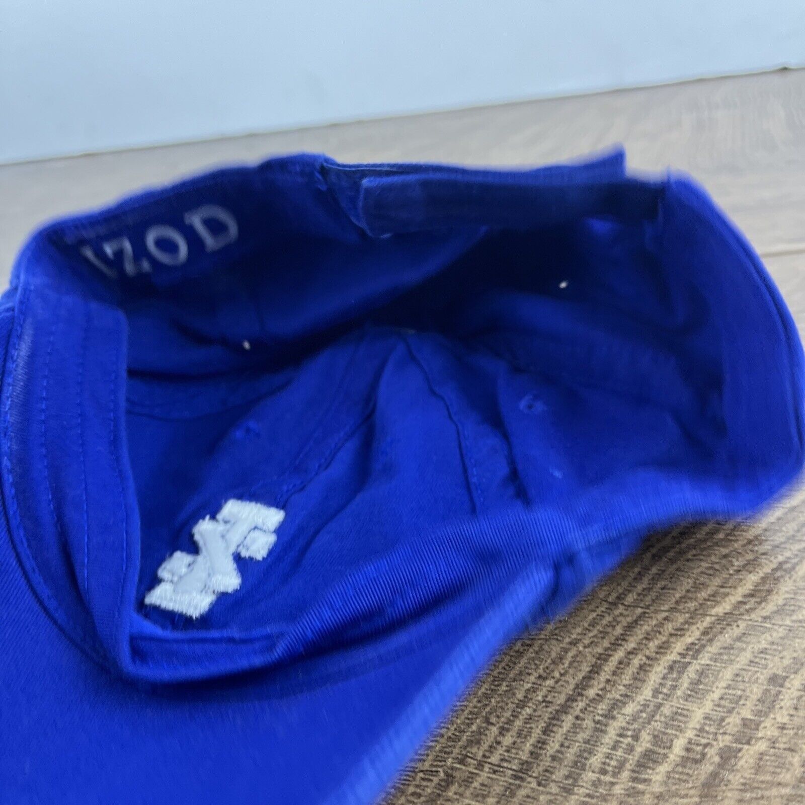 Izod IZOD Hat Izod Blue Hat Adjustable Adult Size Hat Cap Size ONE SIZE - 11 Thumbnail