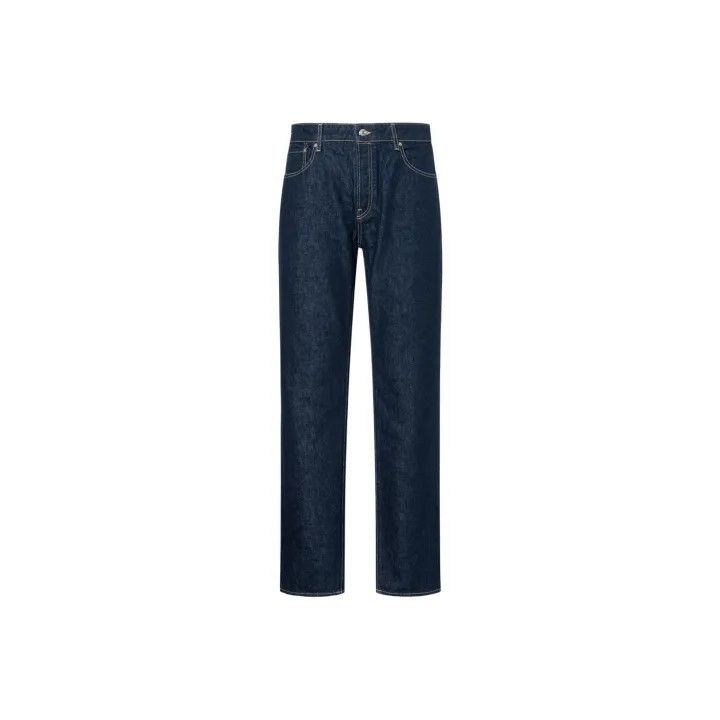Kenzo Kenzo X Nigo FW22 Dark Blue Loose Jeans -2507 Size US 33 - 1 Thumbnail