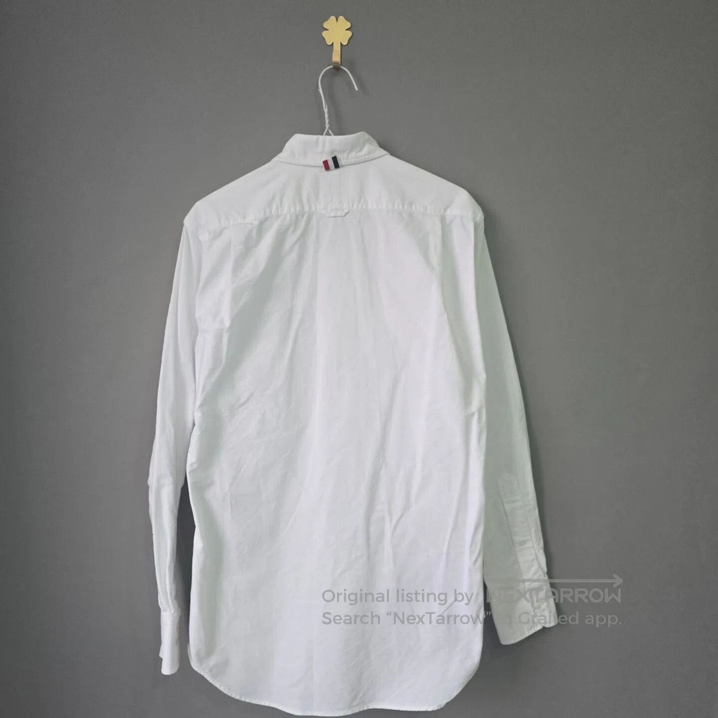 Thom Browne thom browne white cotton striped shirt. Size US M / EU 48-50 / 2 - 2 Thumbnail