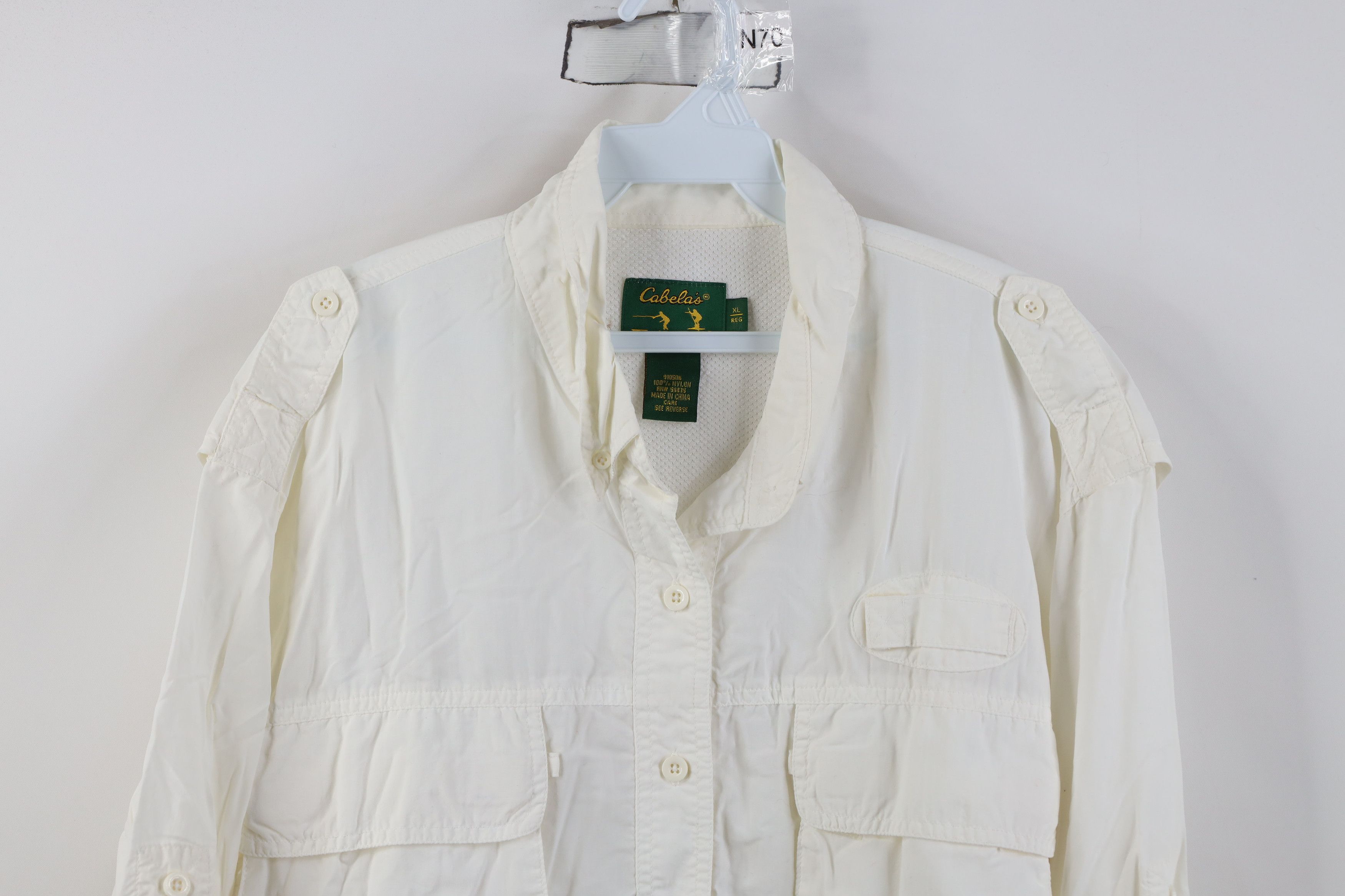 Cabelas Vintage 90s Y2K Cabelas Guidewear Trekking Button Shirt Size US XL / EU 56 / 4 - 2 Thumbnail