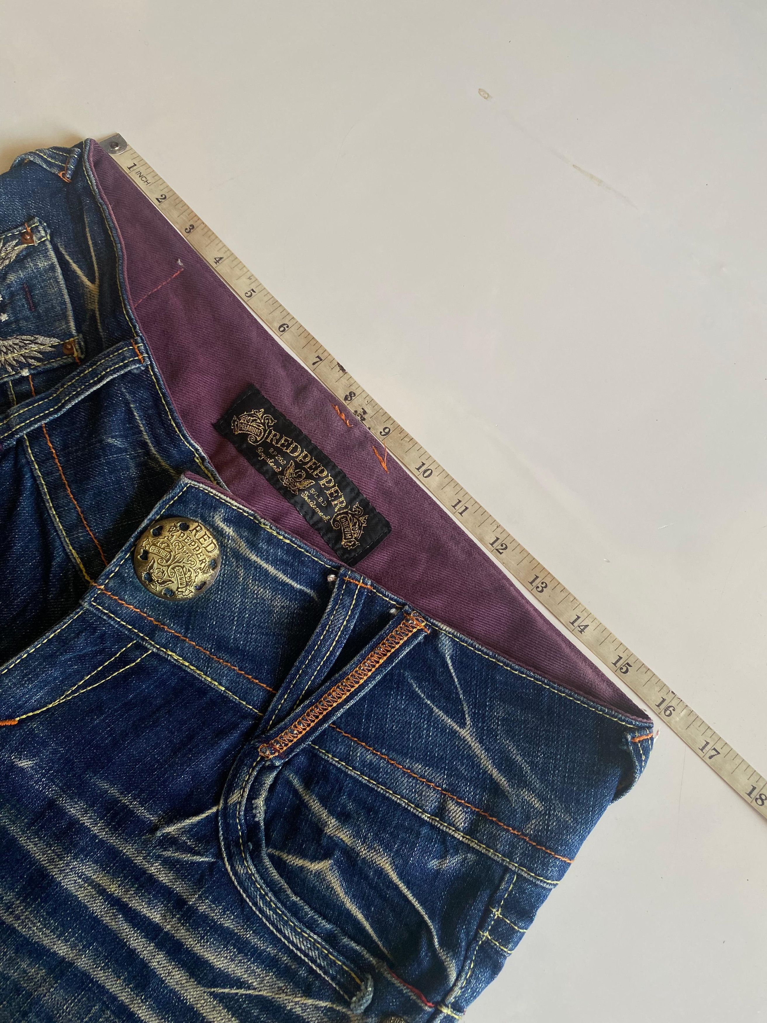 If Six Was Nine SEND OFFER 💥 Red Pepper Flared Pants if six was nine style Size US 29 - 3 Thumbnail