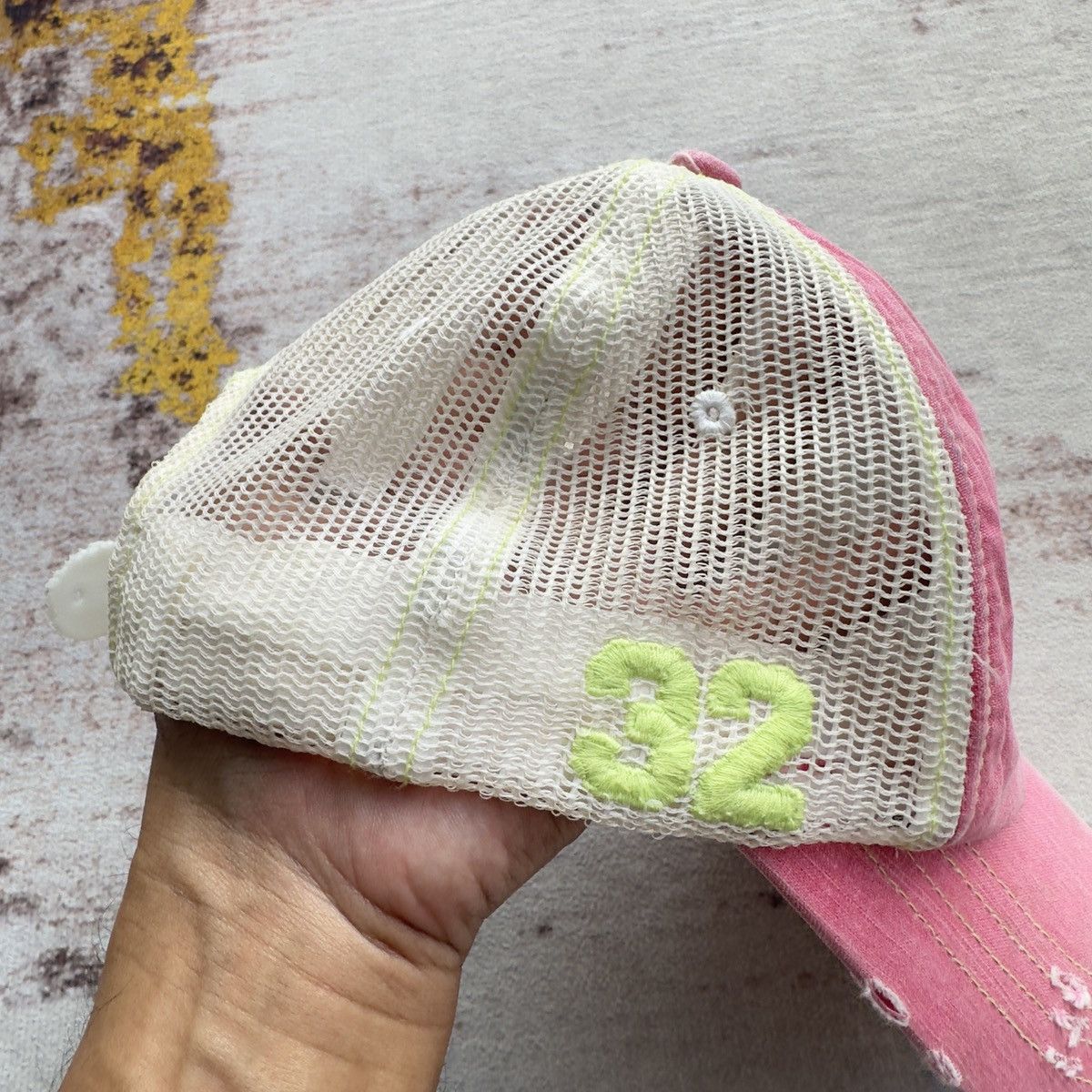 Von Dutch VON DUTCH DISTRESSED TRUCKER HAT VINTAGE Y2K Size ONE SIZE - 5 Thumbnail