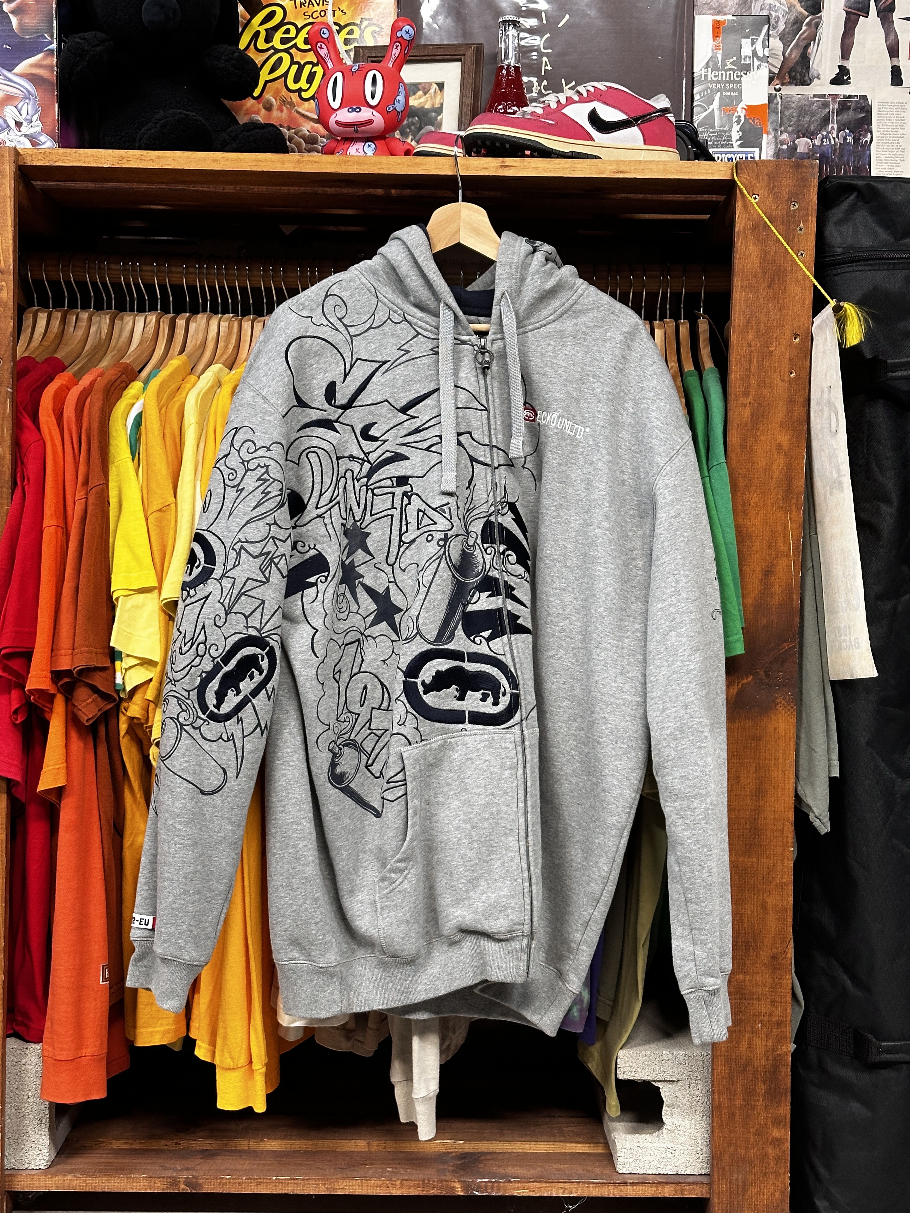 Ecko Unltd. Vintage Y2K Zip Up Sweater Tops