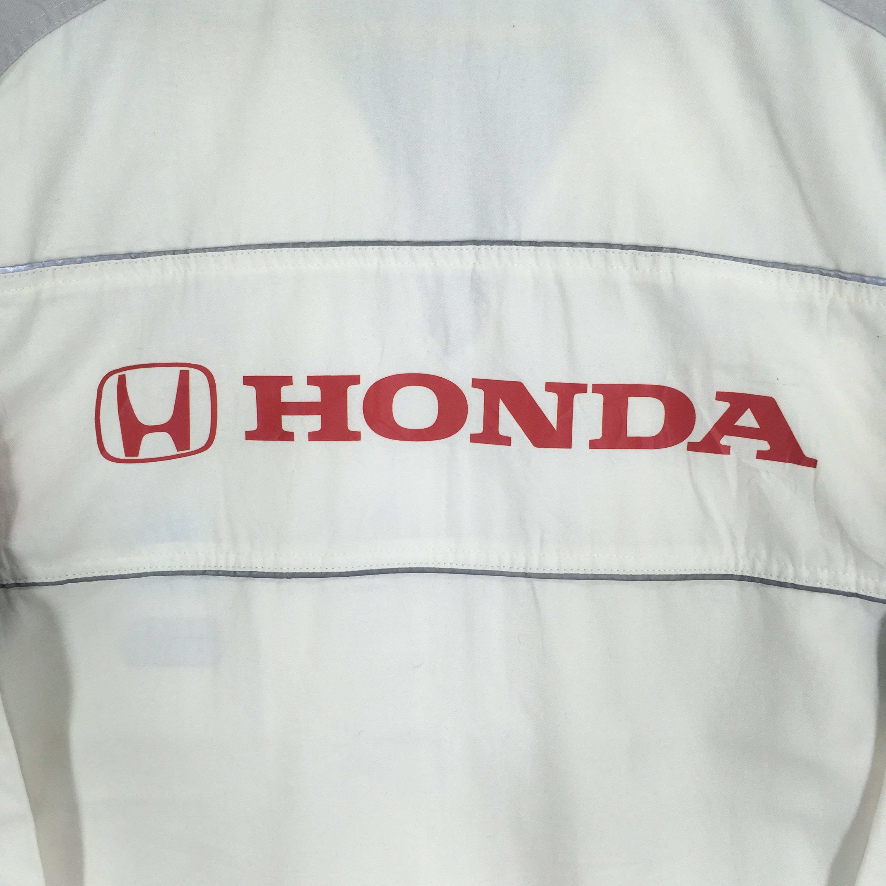 Honda Vintage 90's Honda Uniform Factory Japan JDM Racing Team Size US L / EU 52-54 / 3 - 10 Thumbnail