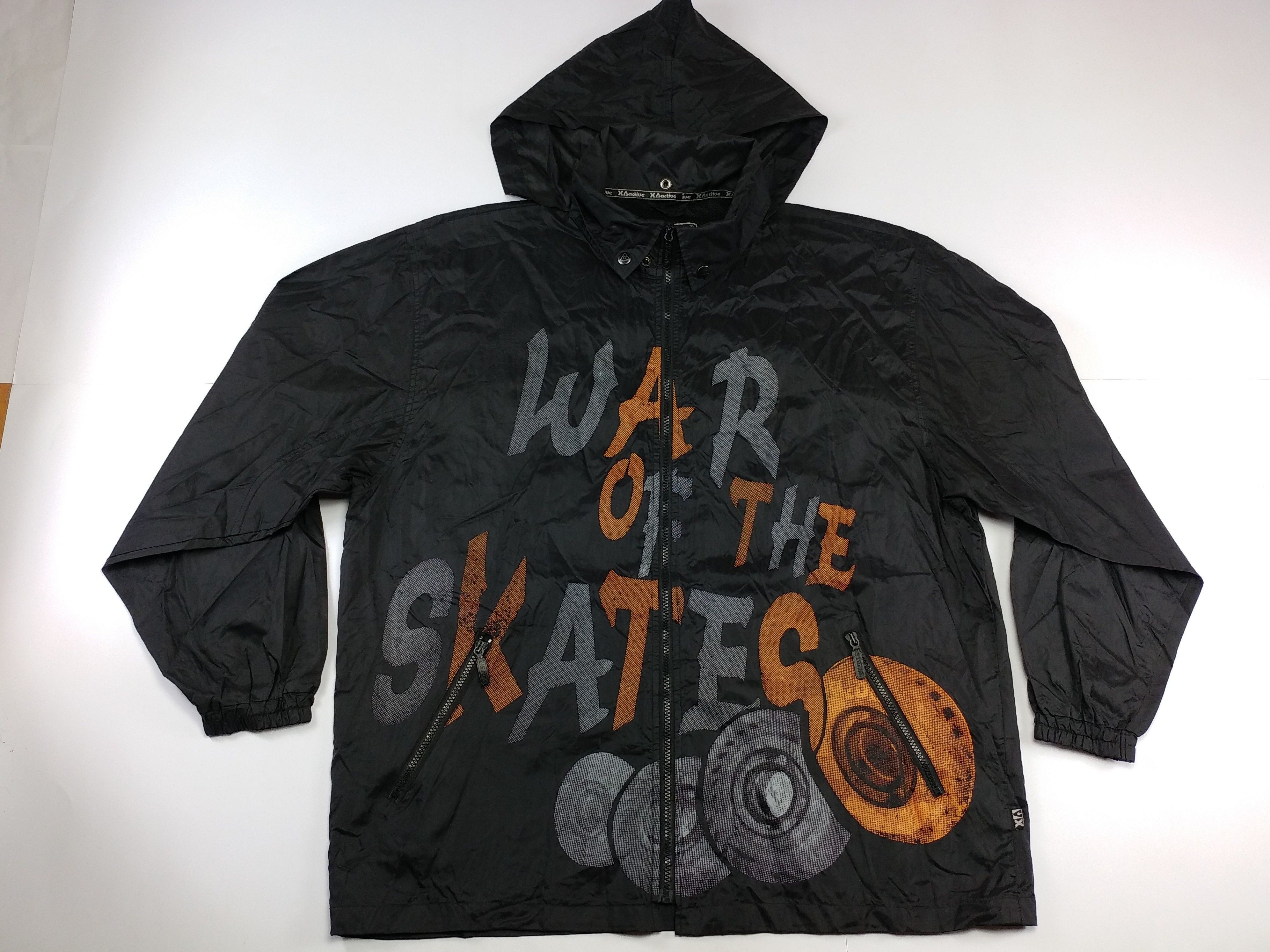 Vintage XAactive jacket, War of the Skates vintage skater 90s Y2K XL Size US XL / EU 56 / 4 - 2 Thumbnail