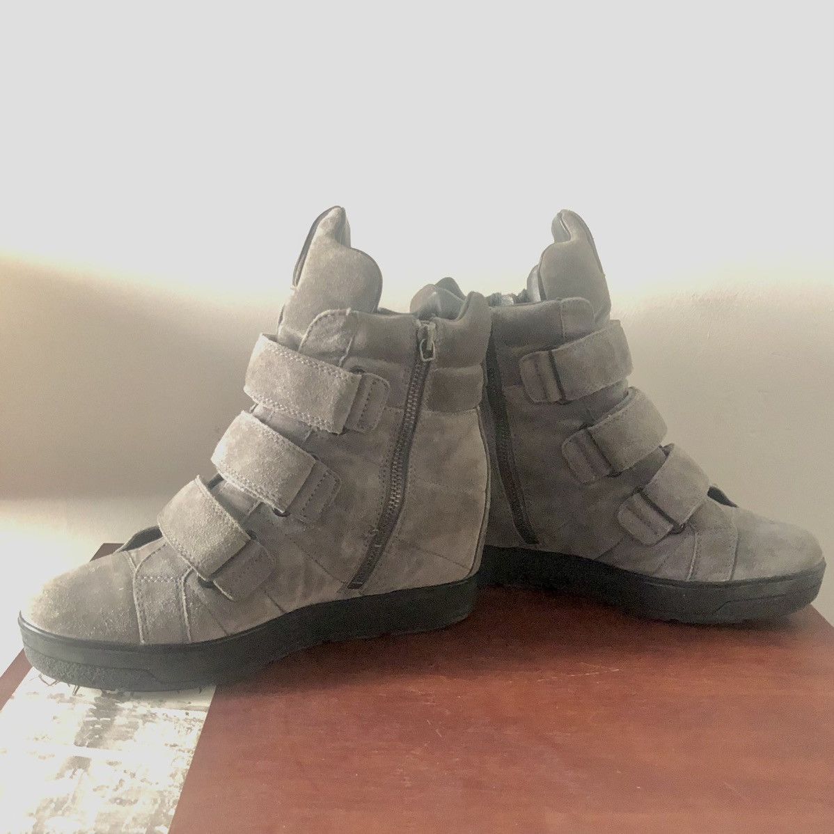 Prada Prada suede wedges Size US 8.5 / IT 38.5 - 4 Thumbnail