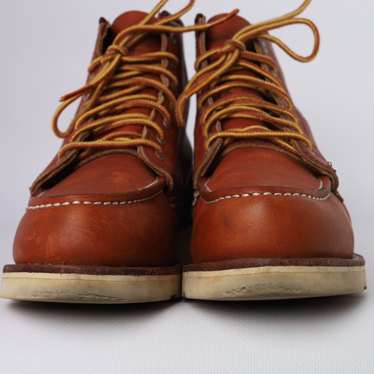 Red Wing Red Wing Leather Boots Made in USA Moc Shoes Size US 7 / IT 37 - 4 Thumbnail