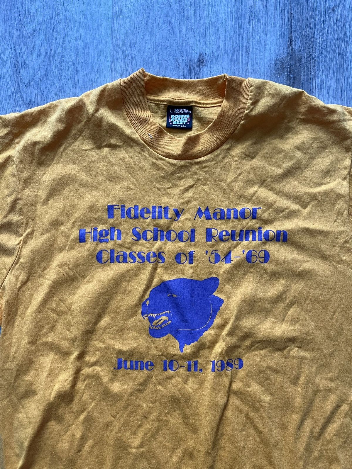 Vintage Vintage 1989 High School Reunion Shirt Size US M / EU 48-50 / 2 - 2 Thumbnail