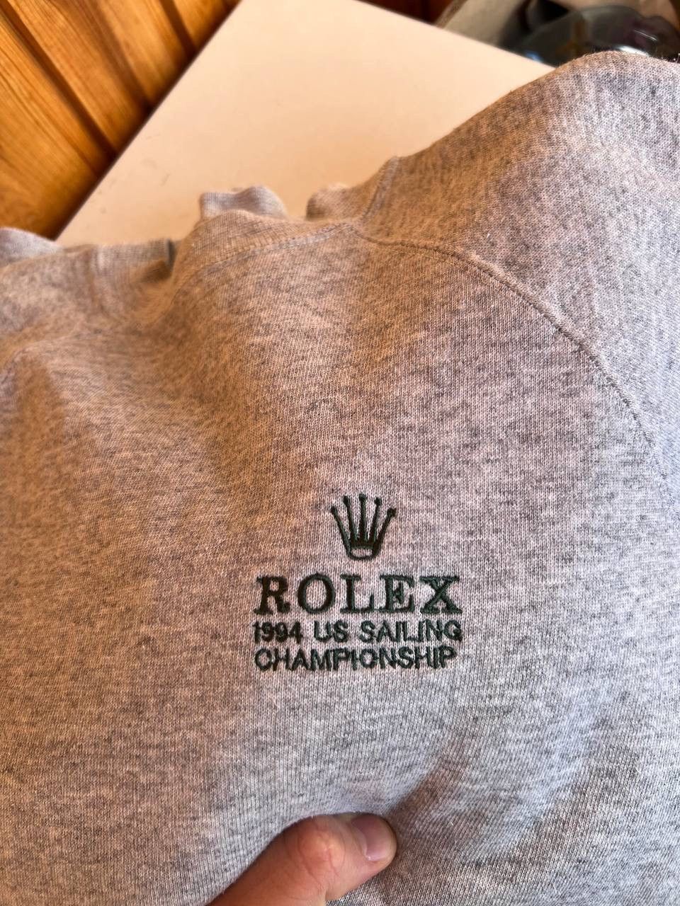 Vintage VERY RARE ROLEX USA SAILING CHAMPIONSHIP TEAM 94 sweatshirt Size US M / EU 48-50 / 2 - 3 Thumbnail